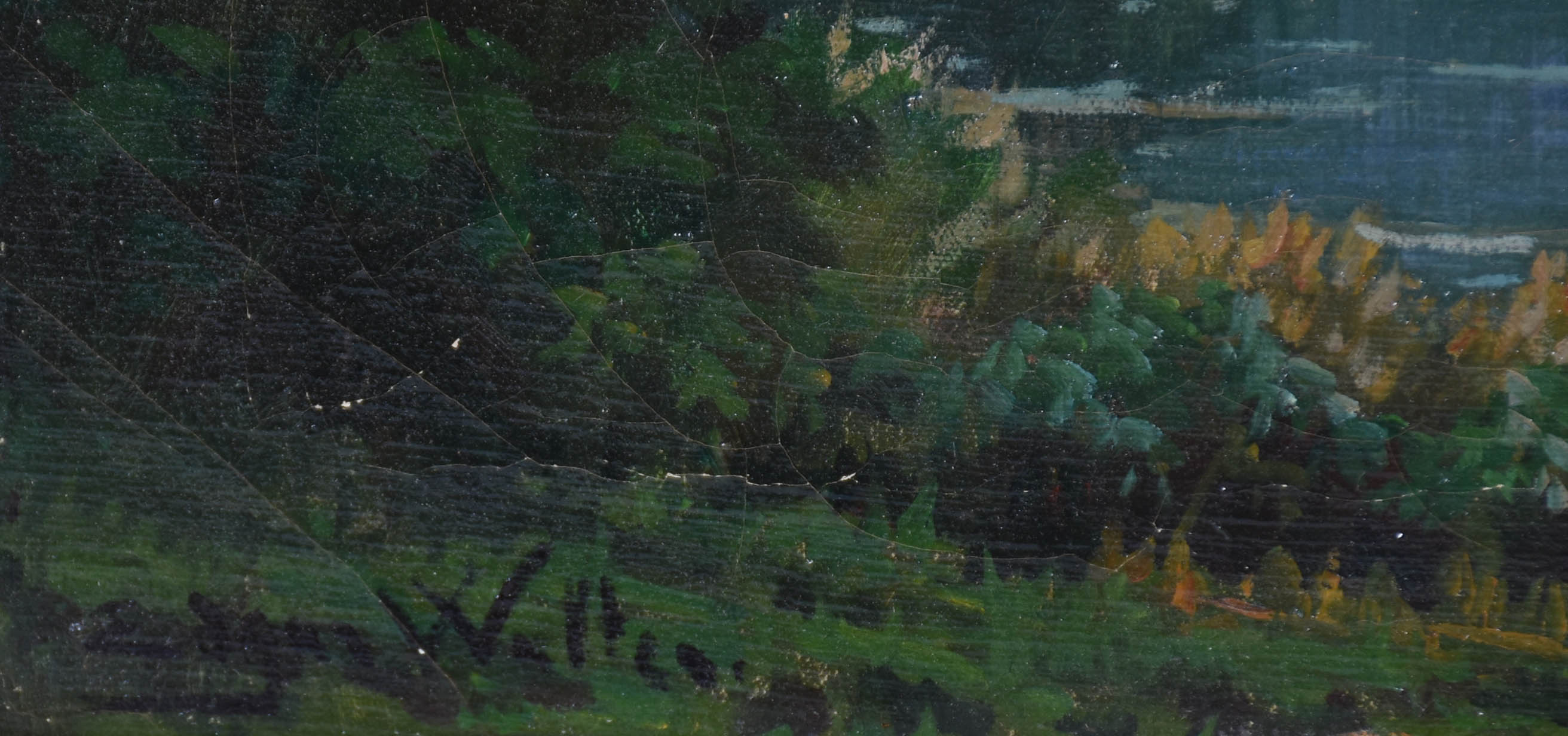 Edgar Walter (1917-1944), Paisagem com riacho - foto 3 de 5