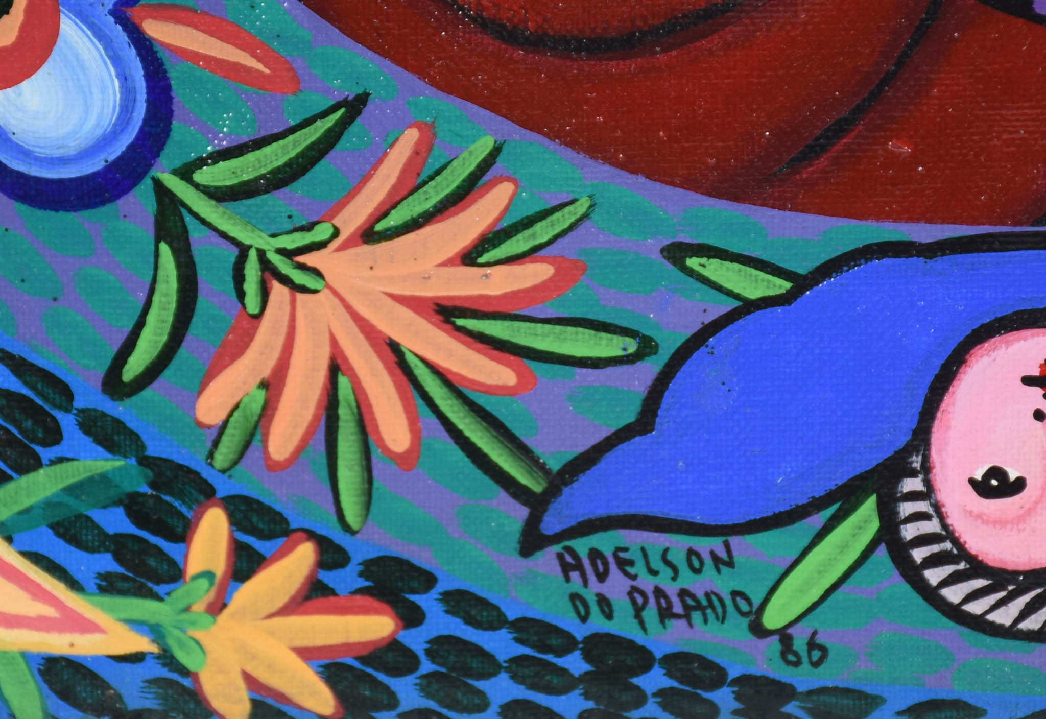 Adelson do Prado (1944-2013), Nossa Senhora com menino. - foto 3 de 4