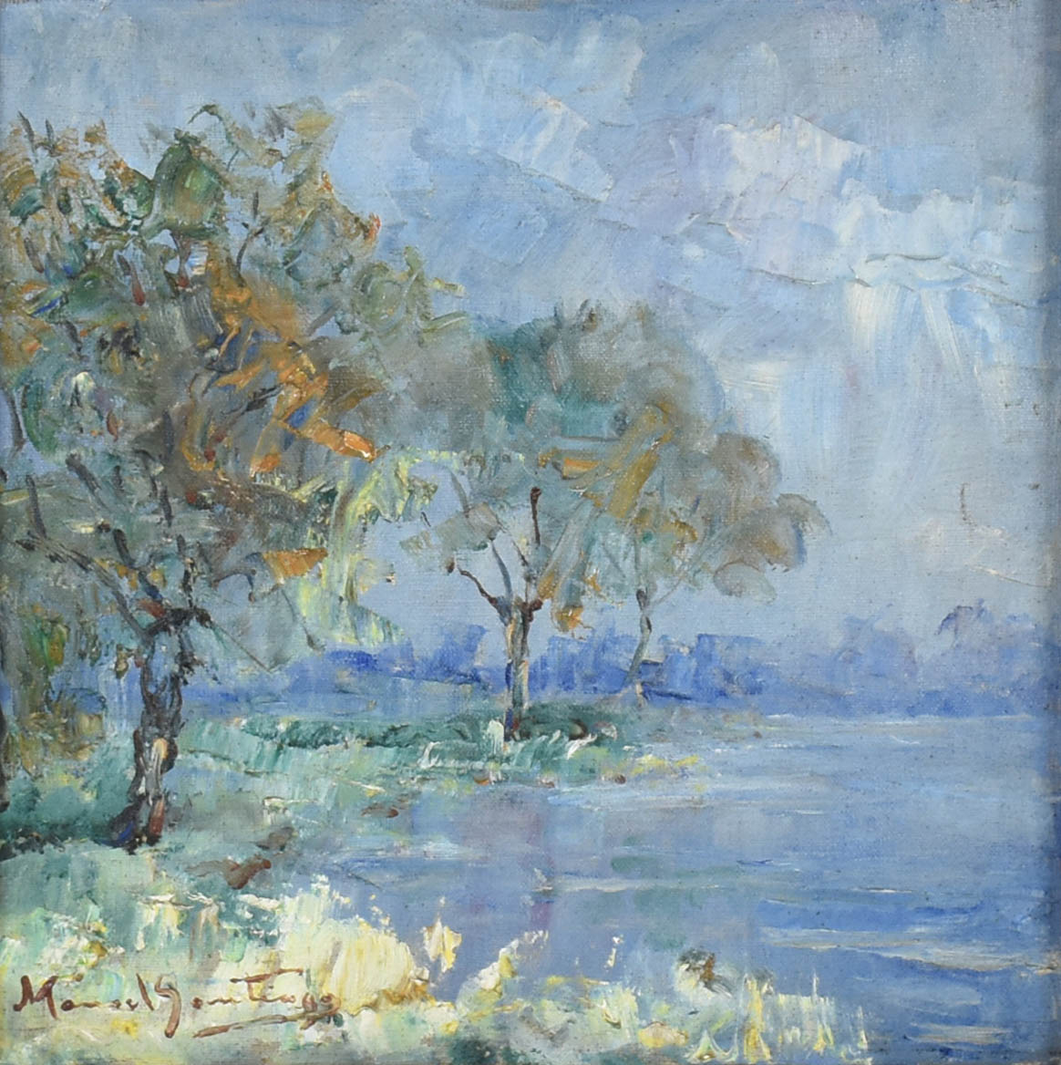 Manoel Santiago (1897-1987), Paisagem com árvores - foto 1 de 4