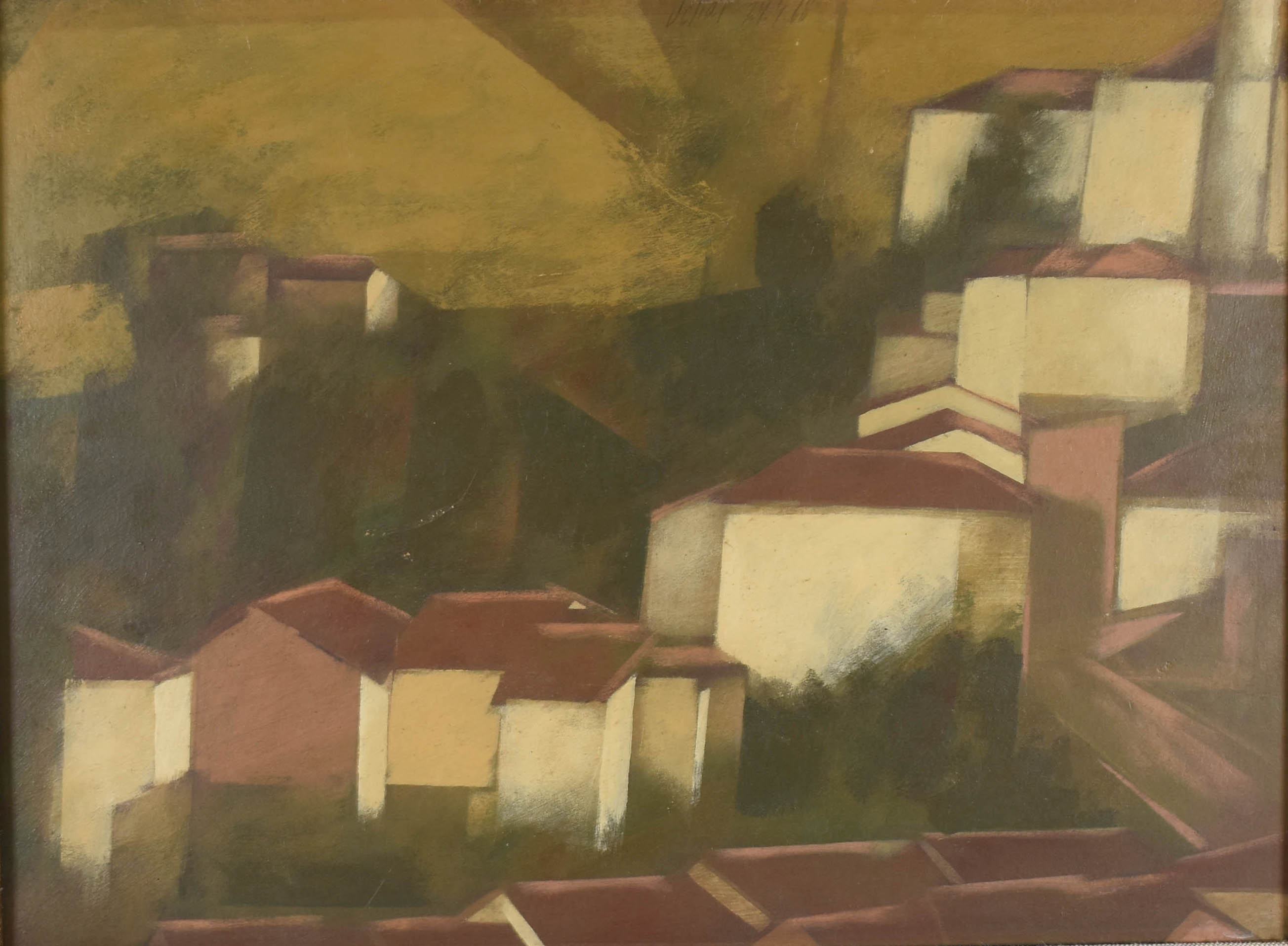 Carlos Scliar (1920-2001), Ouro Preto, 1968. - foto 1 de 4