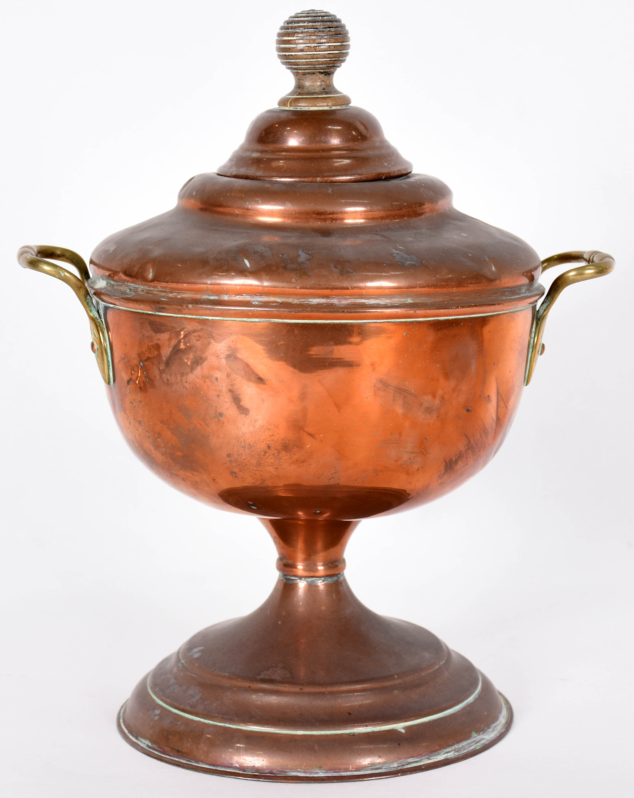 Samovar decorativo de cobre e bronze. - foto 3 de 4
