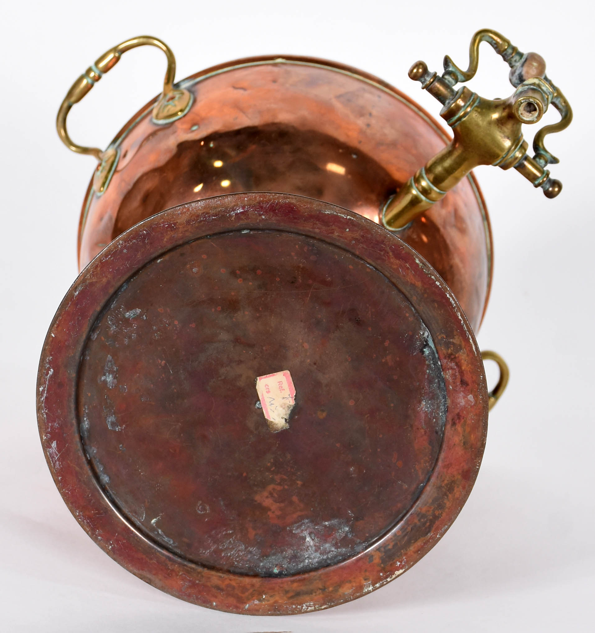 Samovar decorativo de cobre e bronze. - foto 4 de 4