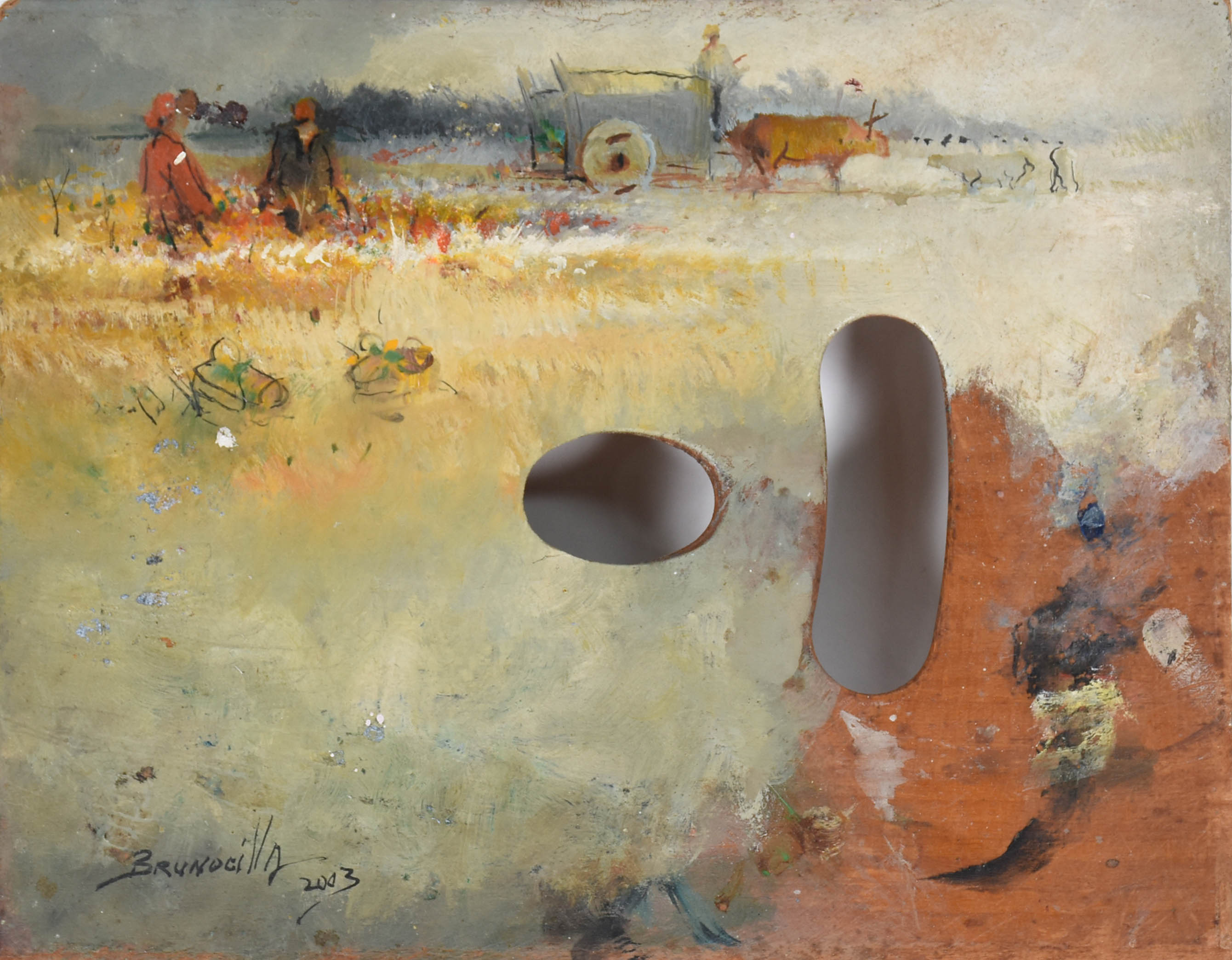Francesco Brunocilla (1948), Paisagem rural - foto 1 de 3