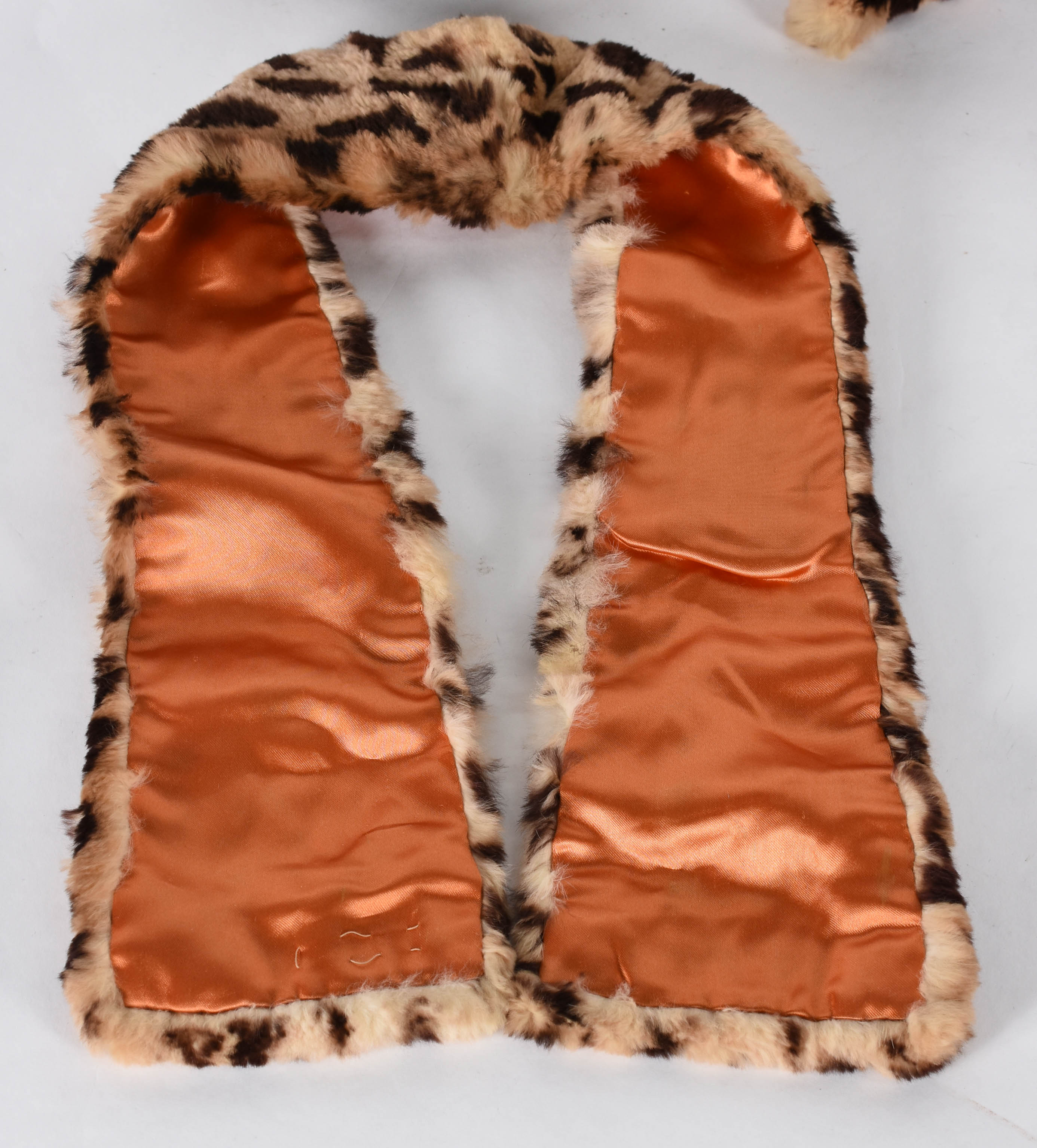 Conjunto de pele composto por carteira, punho, estola e boina (pele... - foto 4 de 5