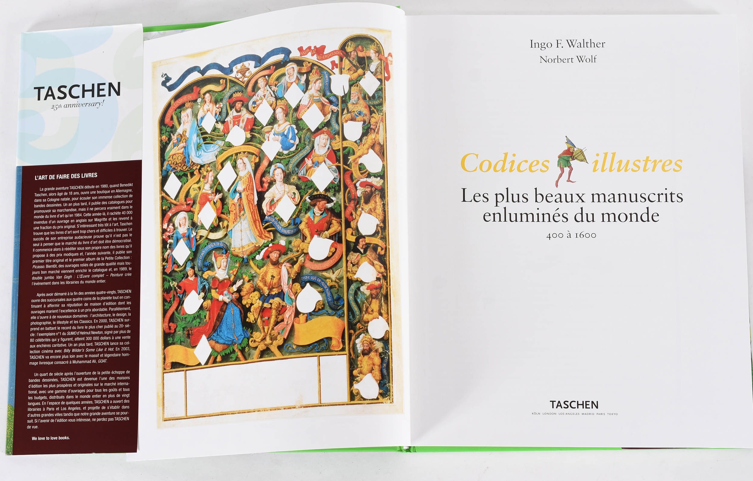 Livro Chefs- d'oeuvre de l'enluminure, editora TASCHEN. - foto 2 de 6