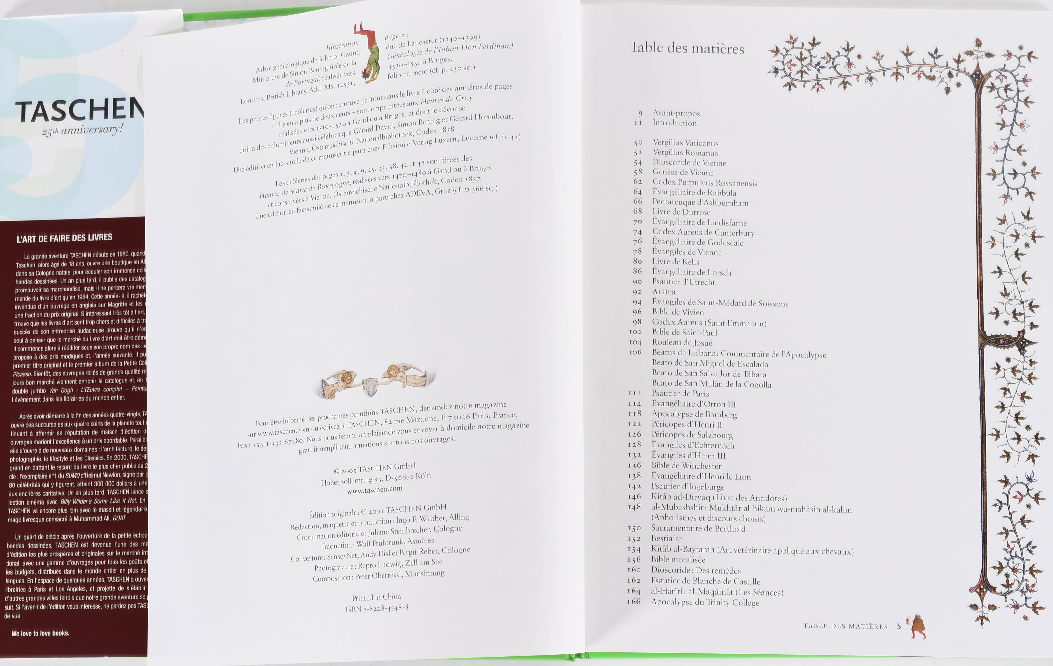 Livro Chefs- d'oeuvre de l'enluminure, editora TASCHEN. - foto 3 de 6