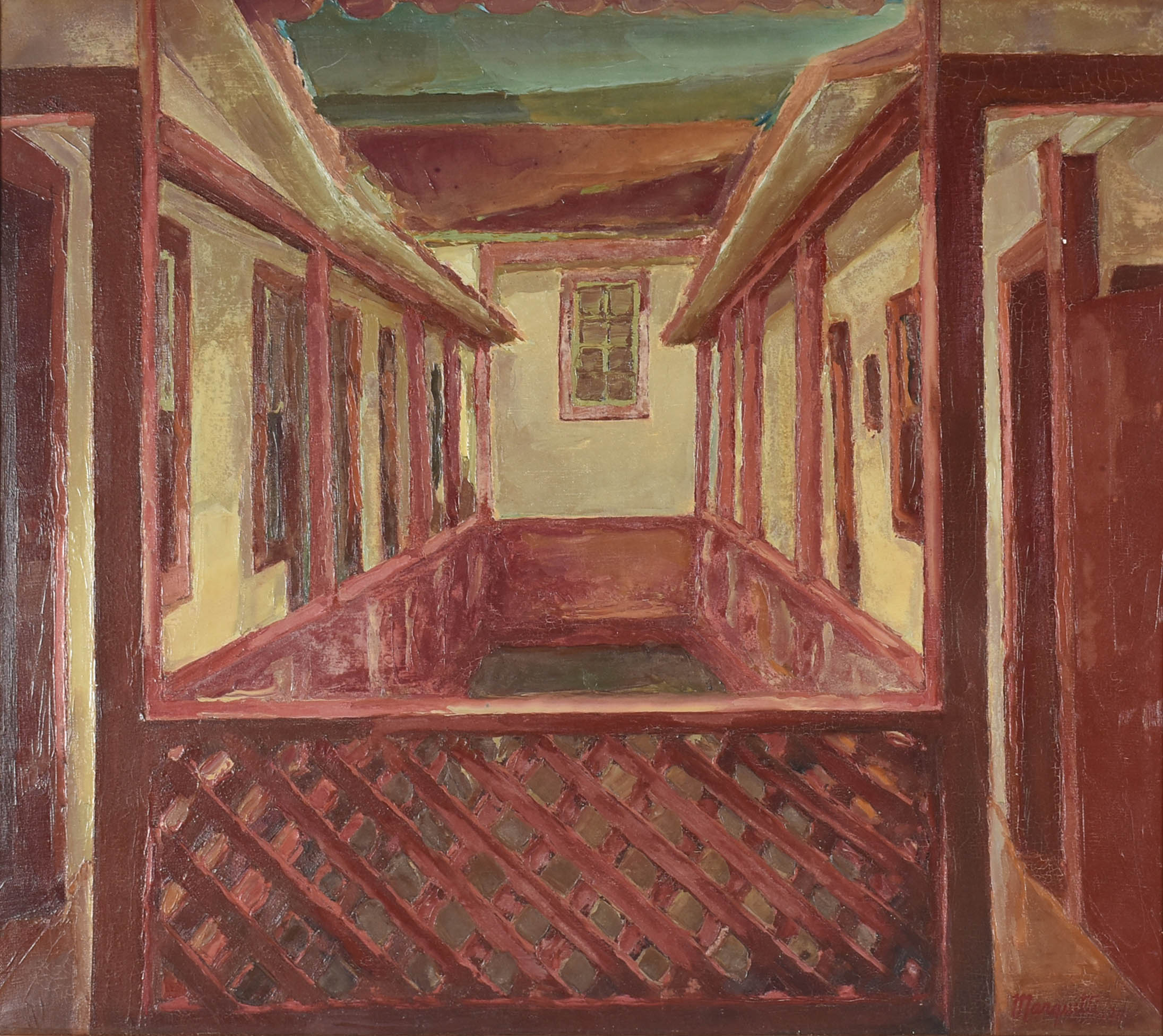 Ivan Marquetti (1941-2004), Pátio interno da Biblioteca de Diamantina - foto 1 de 5