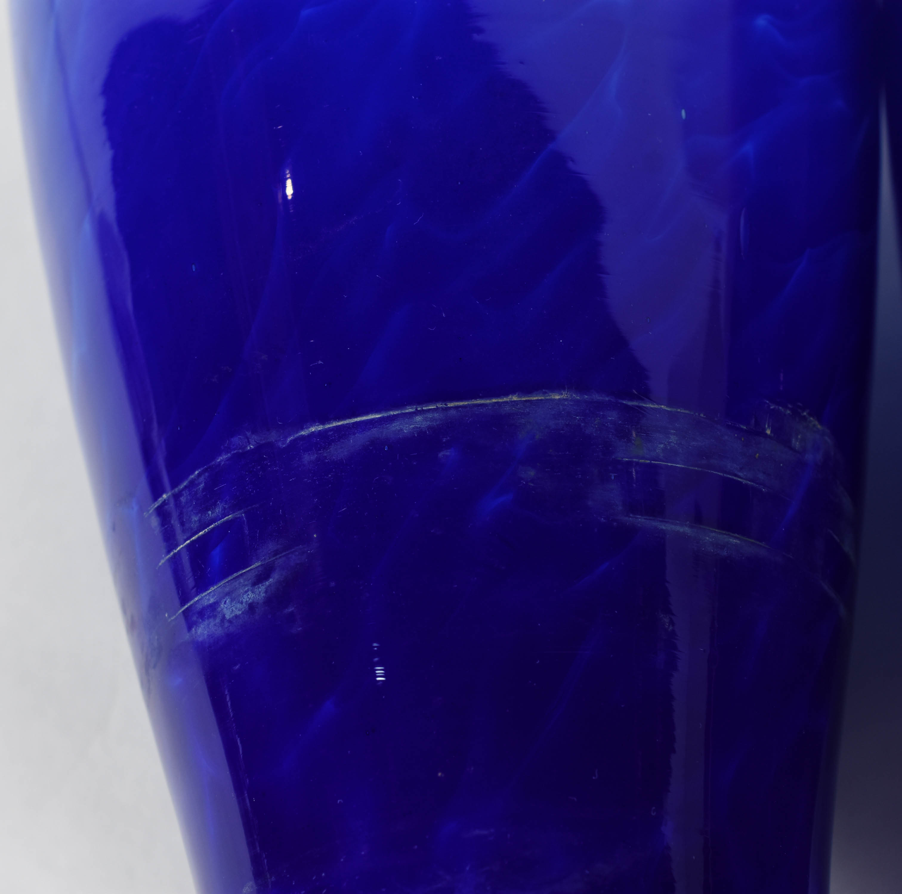 Par de vasos azuis de porcelana. - foto 4 de 4