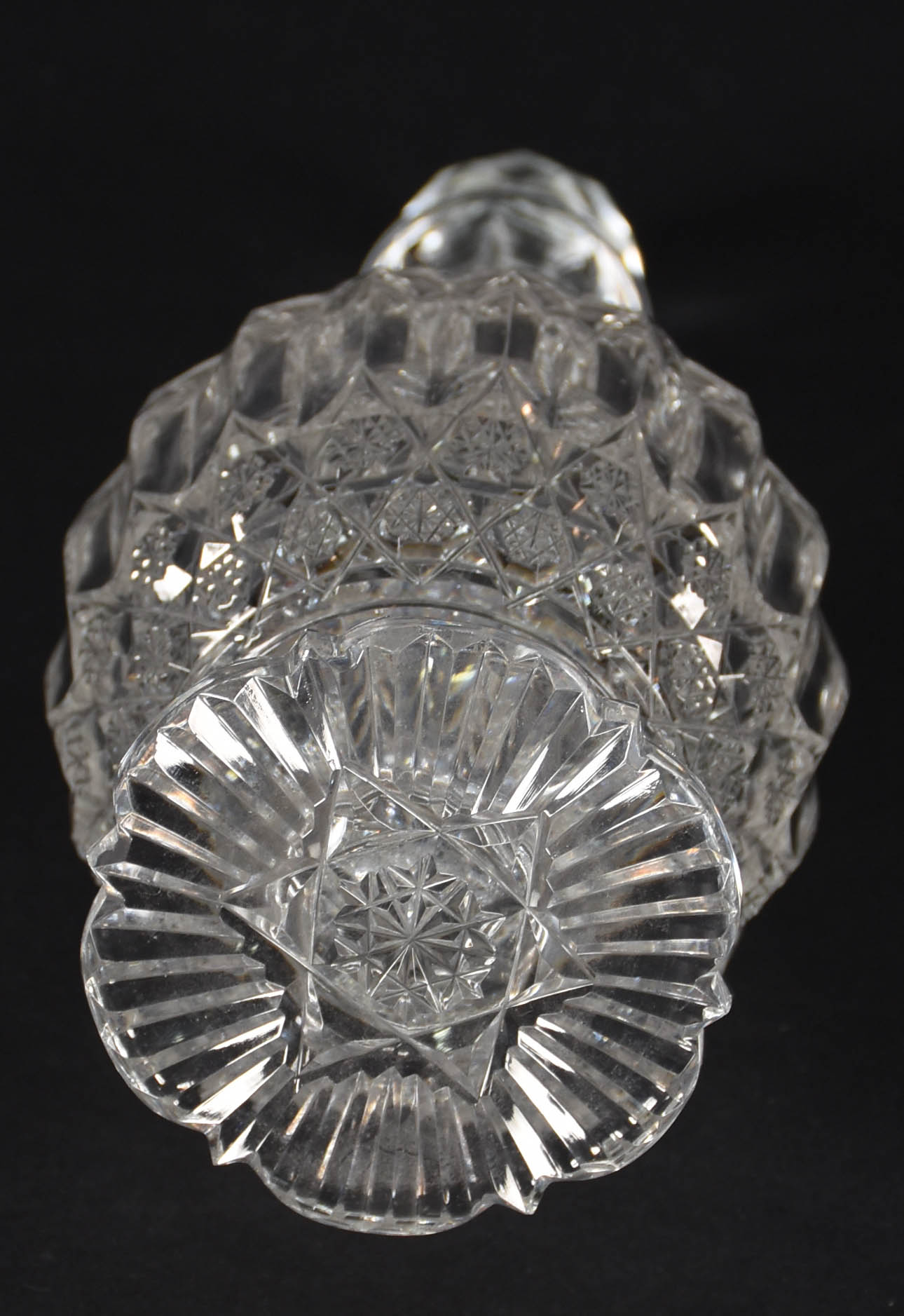 Licoreira de cristal frances lapidado, possivelmente BACCARAT. - foto 3 de 3