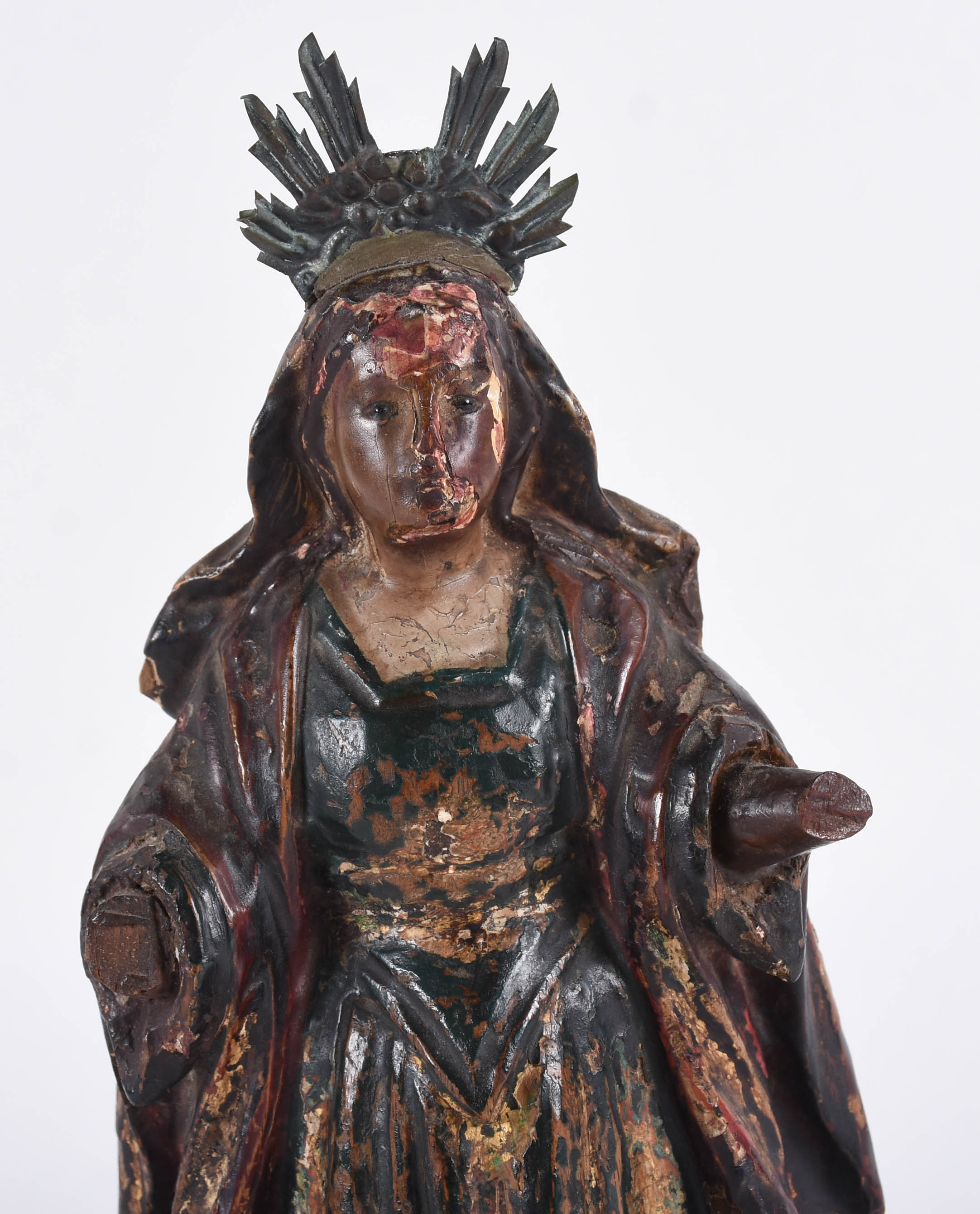 Imagem de nossa senhora (faltando as mãos). - foto 2 de 3