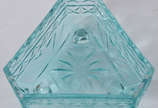 Bombonier de vidro azul. - Bombonier de vidro azul.