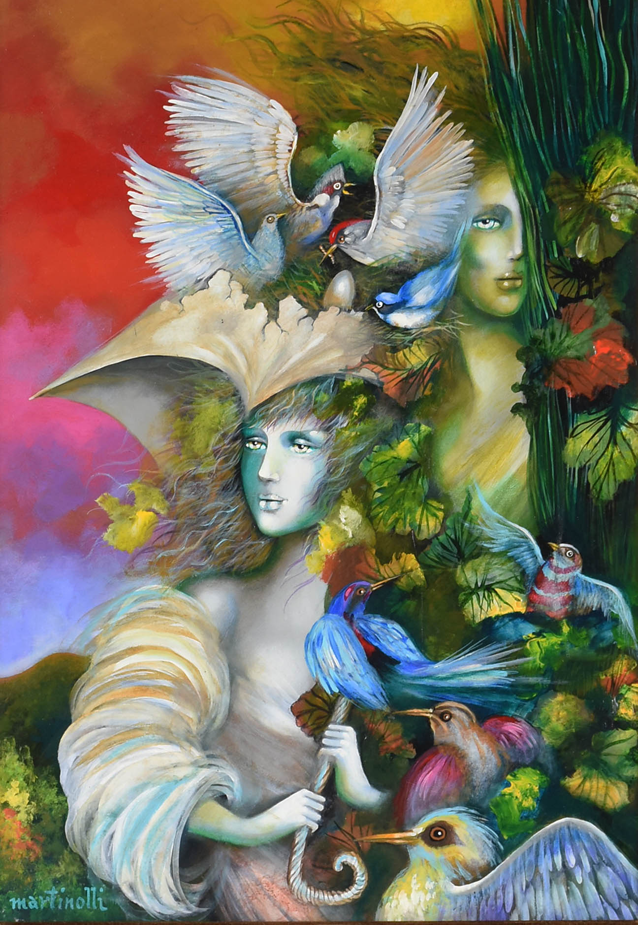 Sérgio Martinolli (1938), FIGURAS COM PAISAGEM - foto 1 de 4