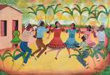 Heitor dos Prazeres (1898-1966), Roda de Samba - Assinado, datado, ost. Acompanha certificado do filho do artista.