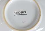 Aparelho PORTO BRASIL nacional composto por 6 p... - Aparelho PORTO BRASIL nacional composto por 6 pratos rasos, 6 pratos fundos, 6 pratos de sobremesa, 6 xícaras para chá com pires. Total 24 peças.