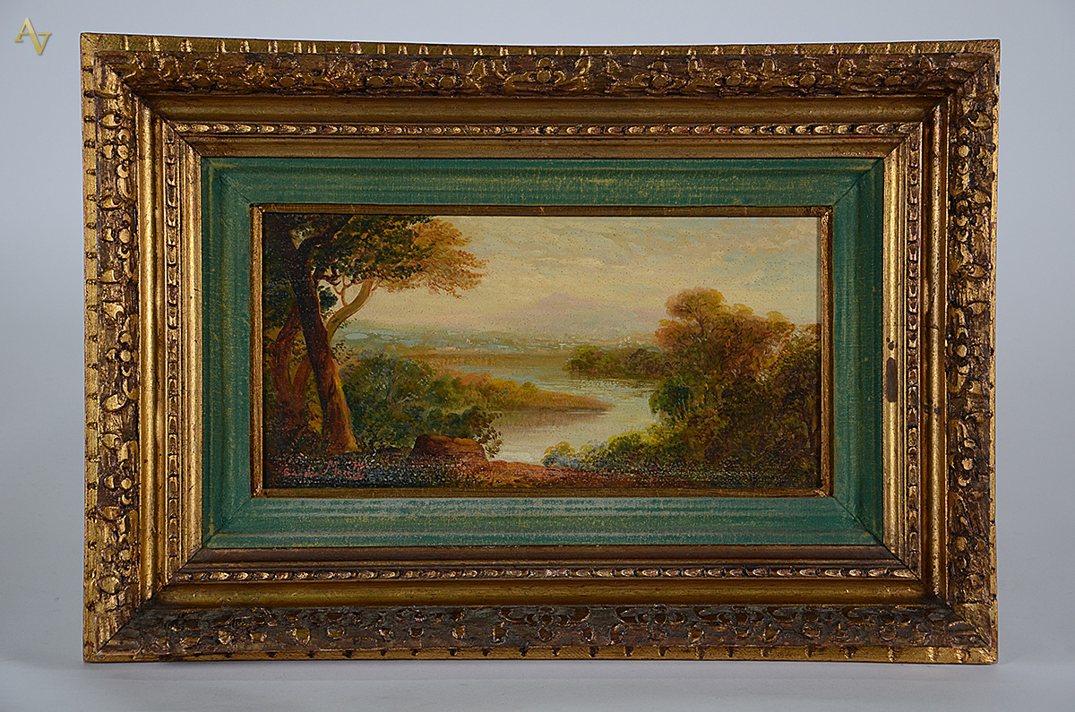 SANDRO MORETTI - "Paesaggio inglese" - osm - 22 x 42 - foto 1 de 4