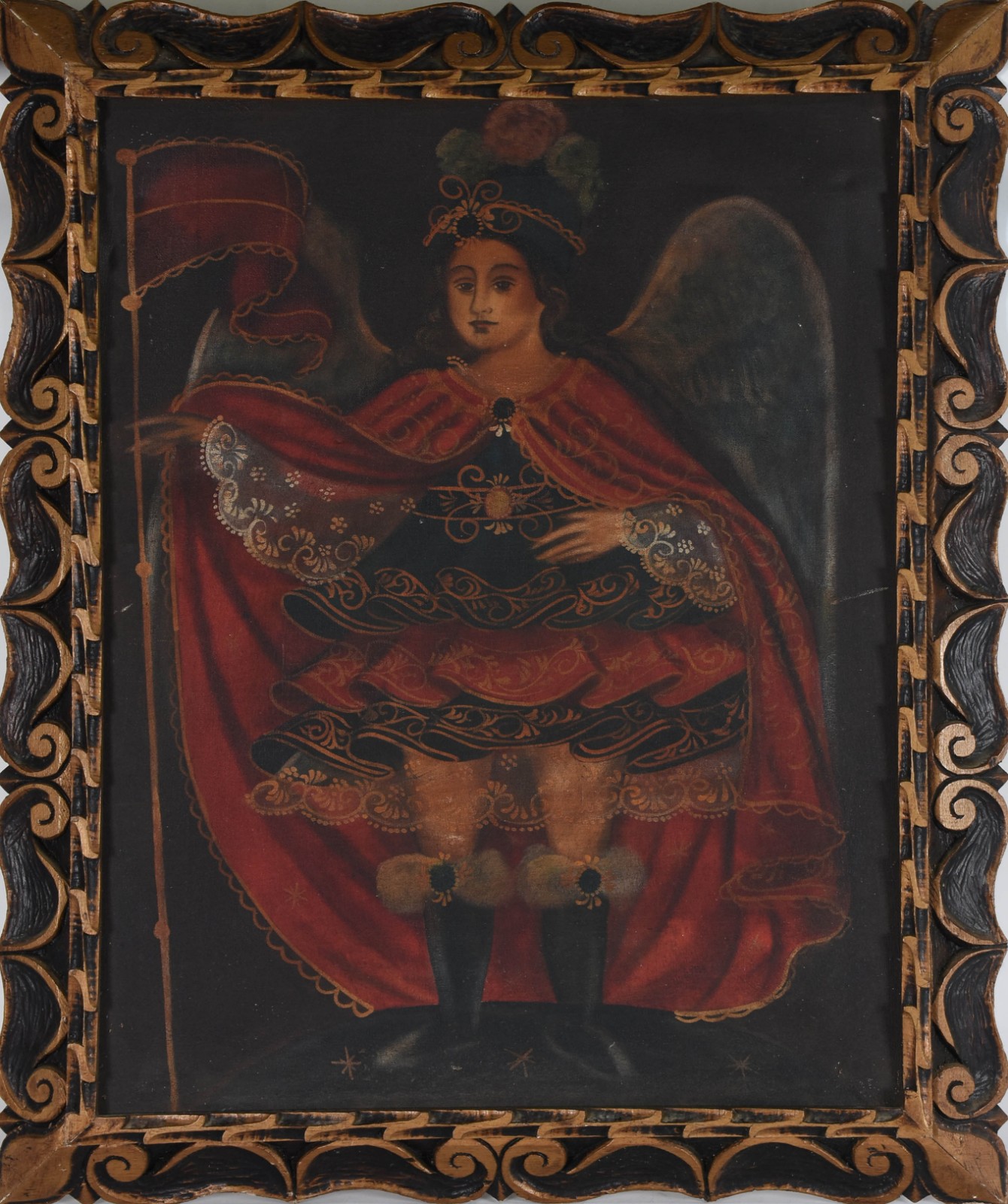 Escola Cusquenha (1538), Arcanjo - foto 1 de 2