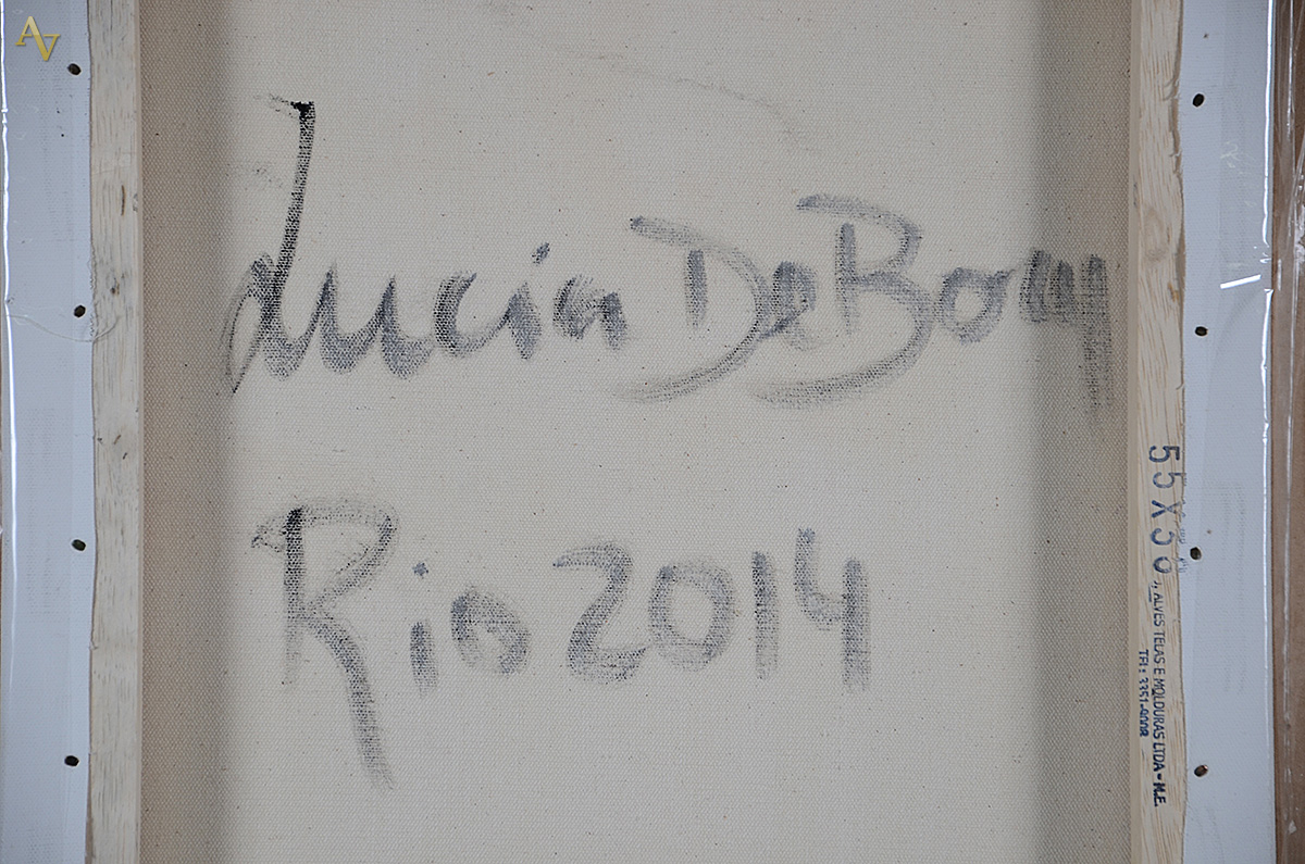 LUCIA DE BOM - Nu de costas - ost - 55 X 38 - foto 4 de 4
