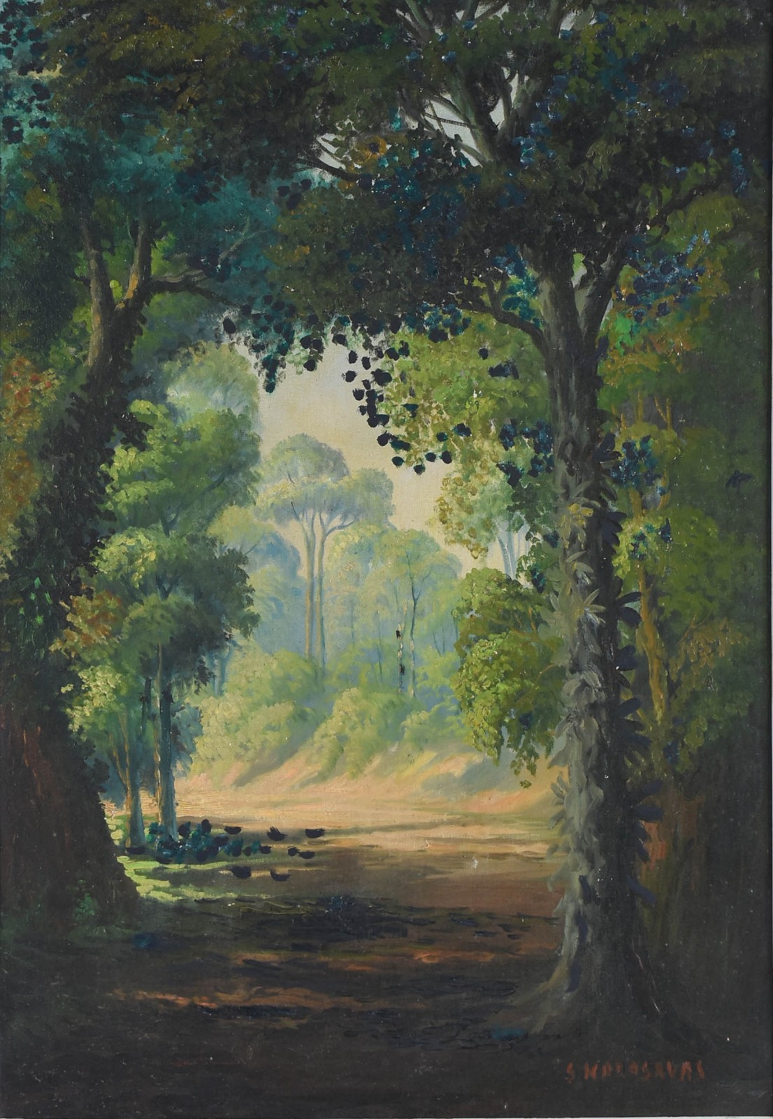 SYLVIO KARASAVAS  (1905-1980), Paisagem - foto 1 de 5