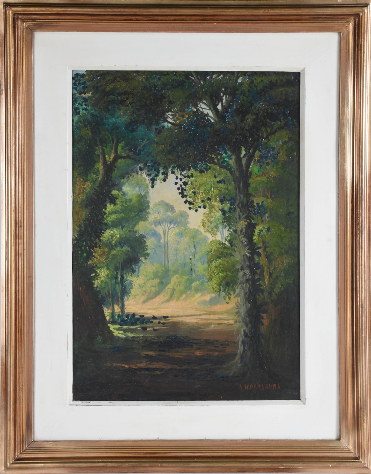SYLVIO KARASAVAS  (1905-1980), Paisagem - foto 2 de 5