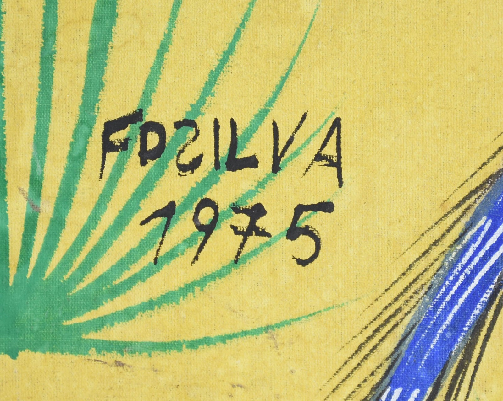 Chico da Silva (1910-1985), Galo estilizado - foto 3 de 7