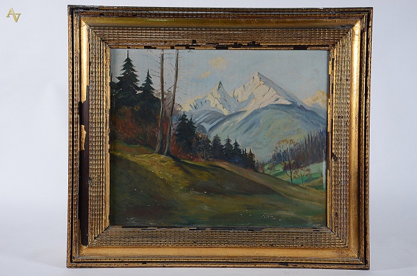 KOSSAK - Volta a primavera - ost - 50 x 60 - Observação: moldura no... - foto 1 de 4