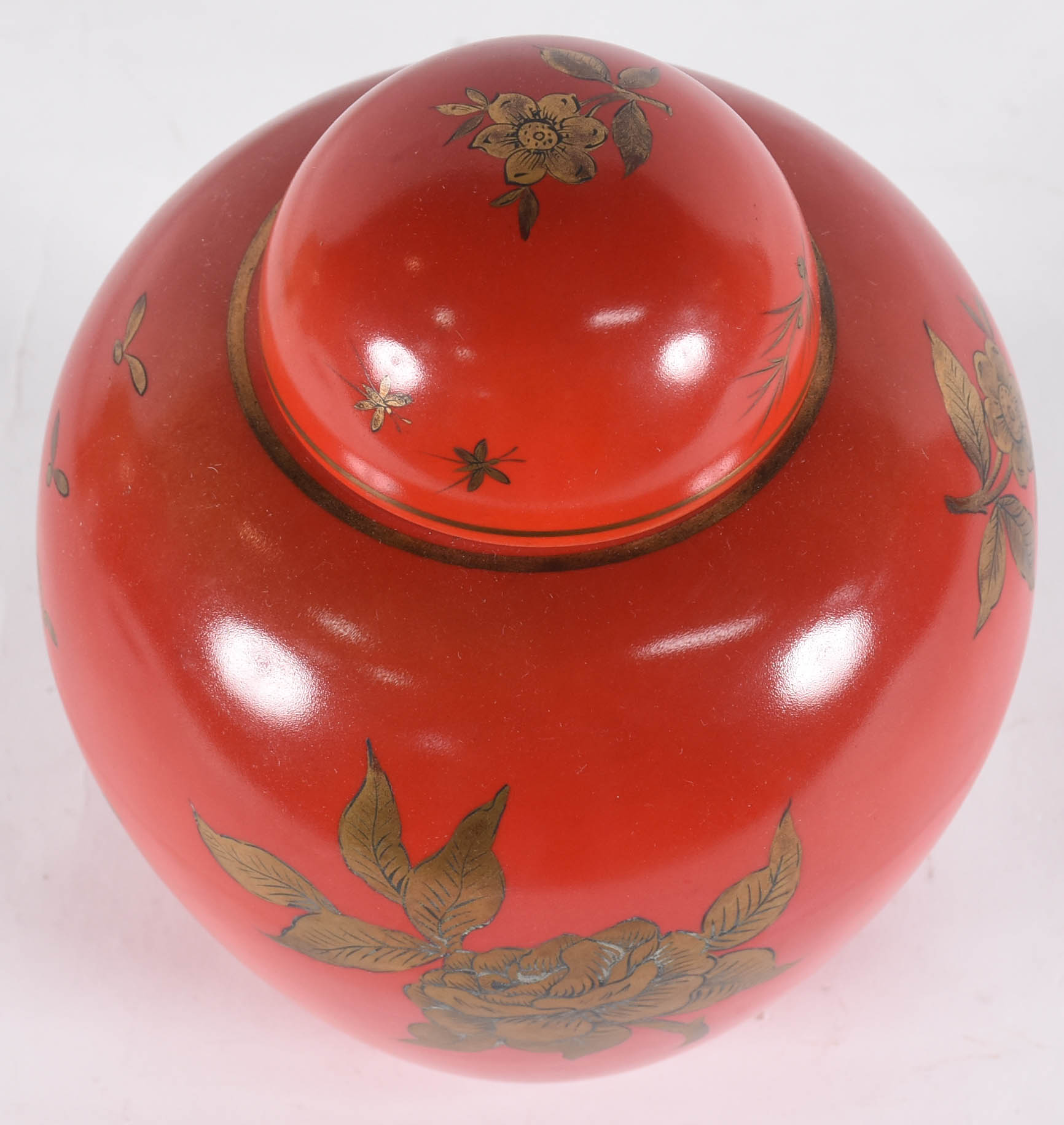 Potiche de porcelana portuguesa Vista Alegre ao gosto oriental... - foto 2 de 4