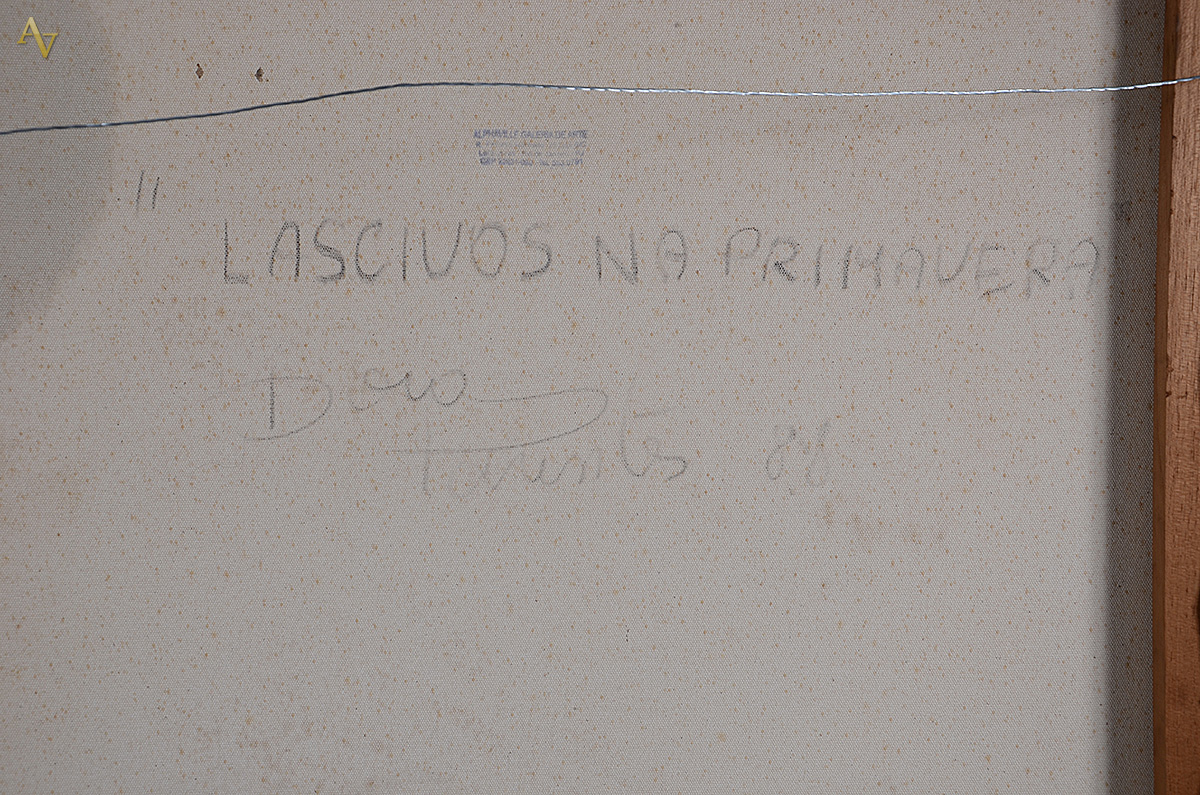 DORA PARENTES - Lascivos na primavera - ost - 75 x 75 - 1988 - foto 4 de 4