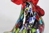 Estatueta de murano Milifiori representando Galo. - Estatueta de murano Milifiori representando Galo.