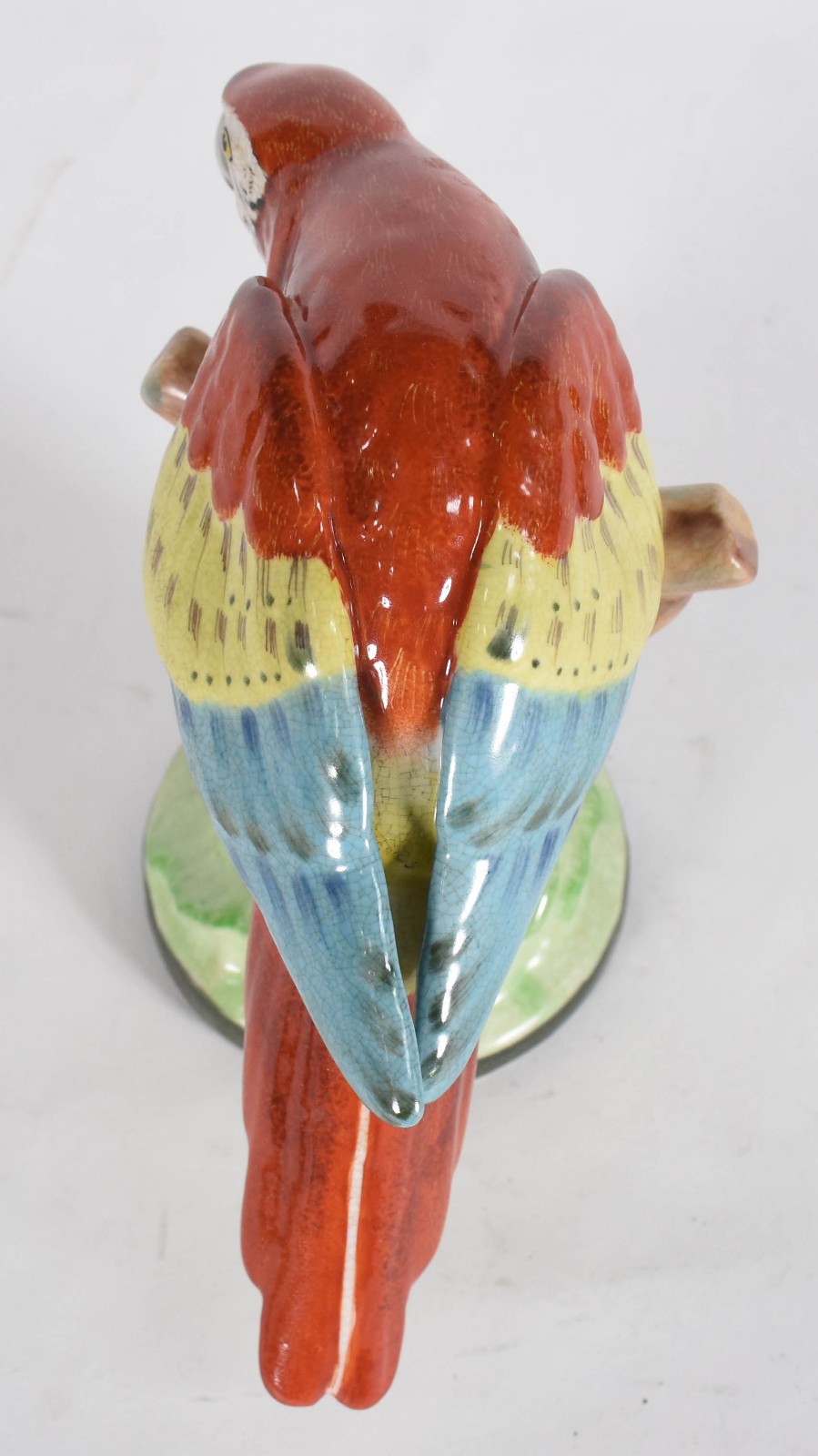 Pássaro de porcelana colorido. - foto 3 de 4