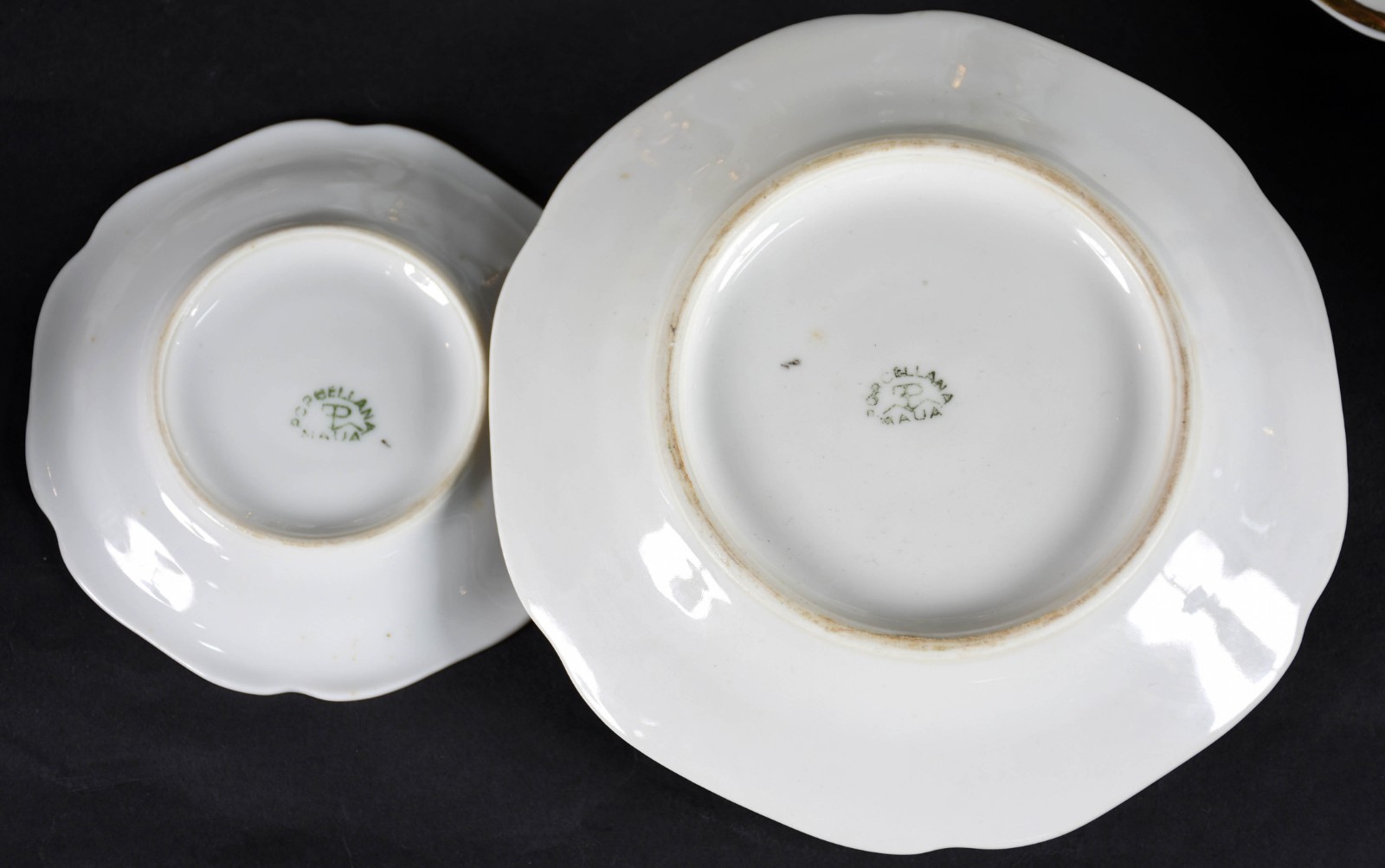Conjunto para chá e café de porcelana MAUÁ, composto por 2 bules, 1... - foto 5 de 6