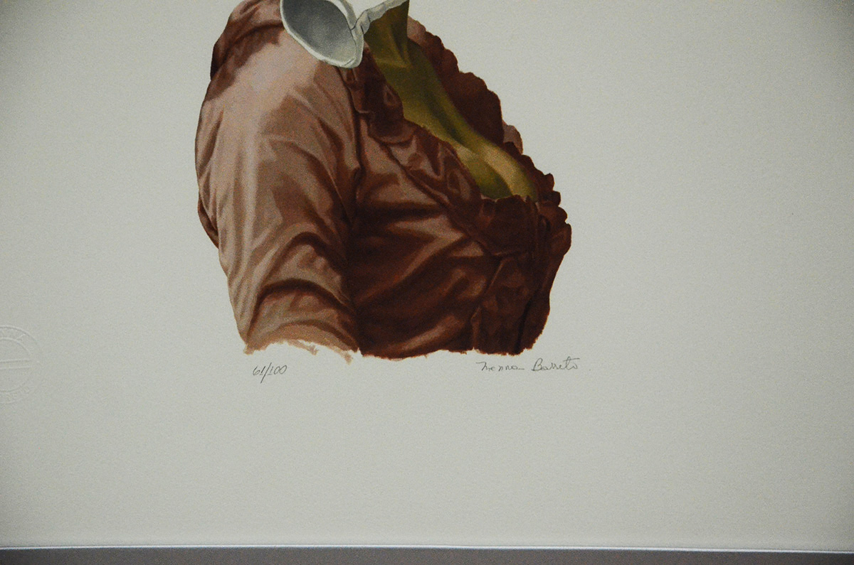 SONIA MENNA BARRETO - Rainha com borboletas - Serigrafia 61/100 - 69... - foto 3 de 3