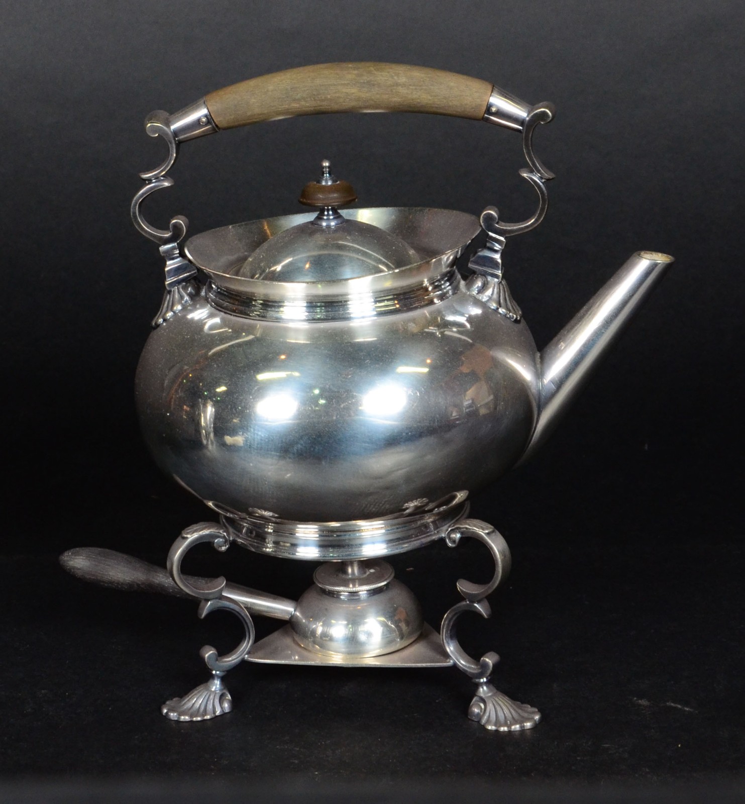 Samovar inglês de metal espessurado a prata ELKINGTON & Co... - foto 1 de 2