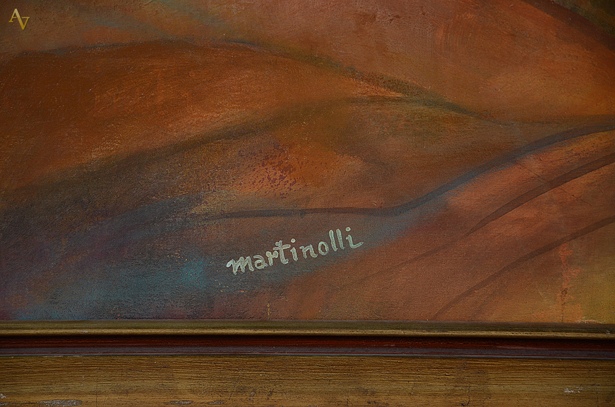 MARTINOLLI - Espírito e matéria - ost - 150 x 100 - foto 3 de 4