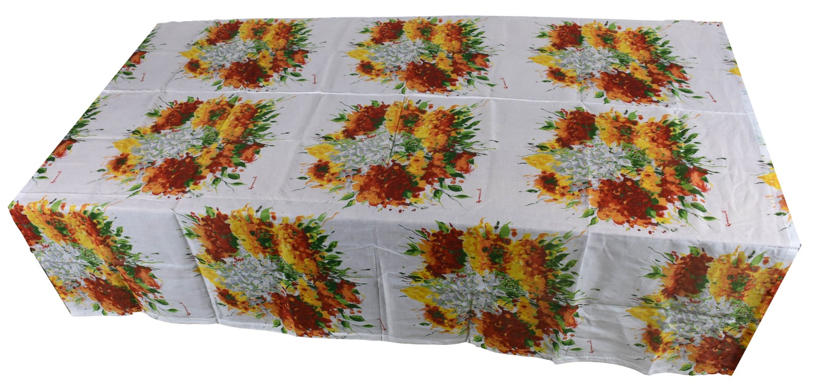 ROMANELLI - Toalha de mesa com silkcreen feito pelo artista. - foto 2 de 4