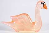 Abraham Palatnik (1928-2020),  - Estatueta de resina de poliéster representando cisne, assinada.