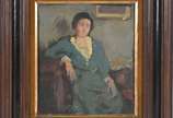 Manoel Santiago (1897-1987), Figura feminina - osc -
