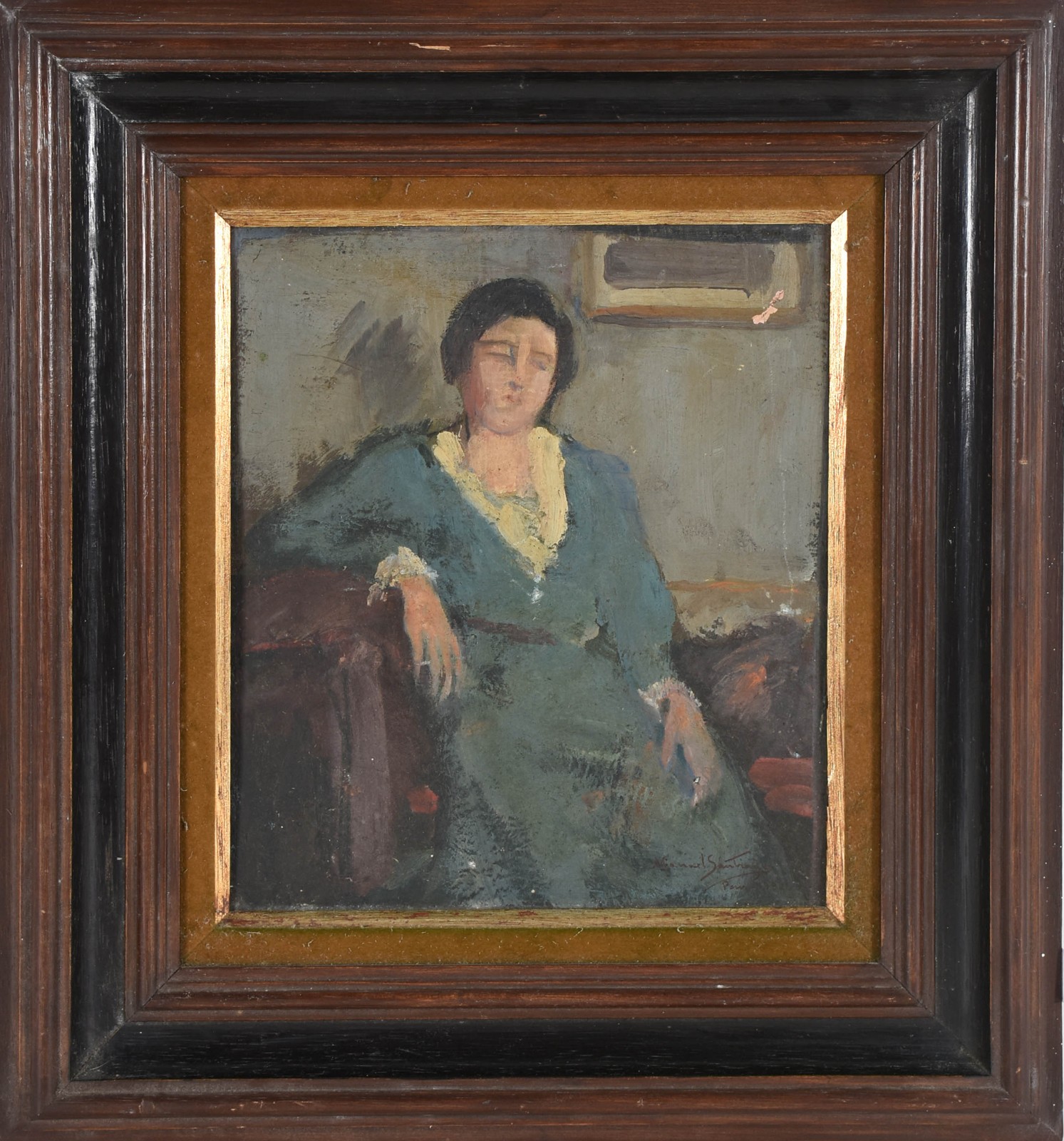 Manoel Santiago (1897-1987), Figura feminina - foto 2 de 4
