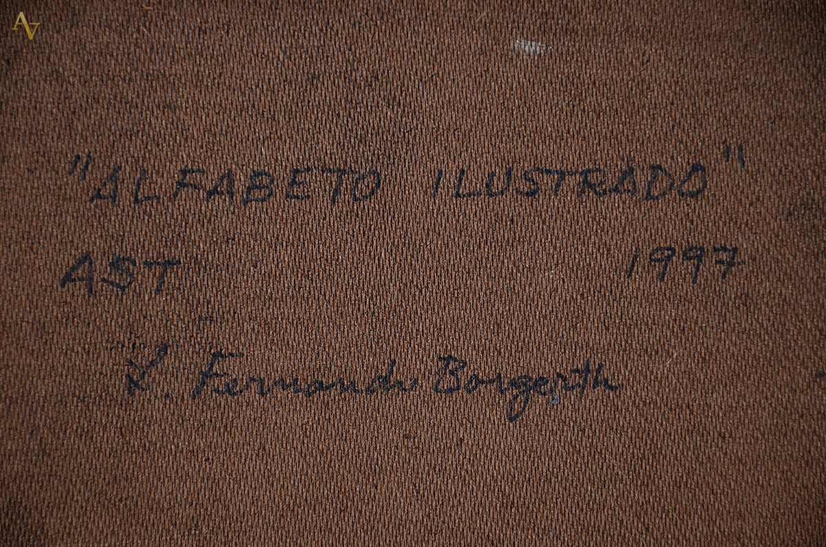 BORGERTH - Alfabeto Ilustrado - ast - 27 x 35 - foto 4 de 4