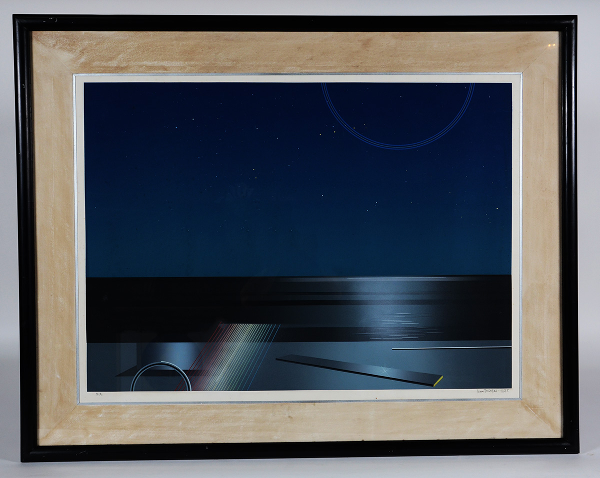 IVAN FREITAS - Paisagem - serigrafia P.A. - 68 x 95 - 1986 - foto 1 de 2