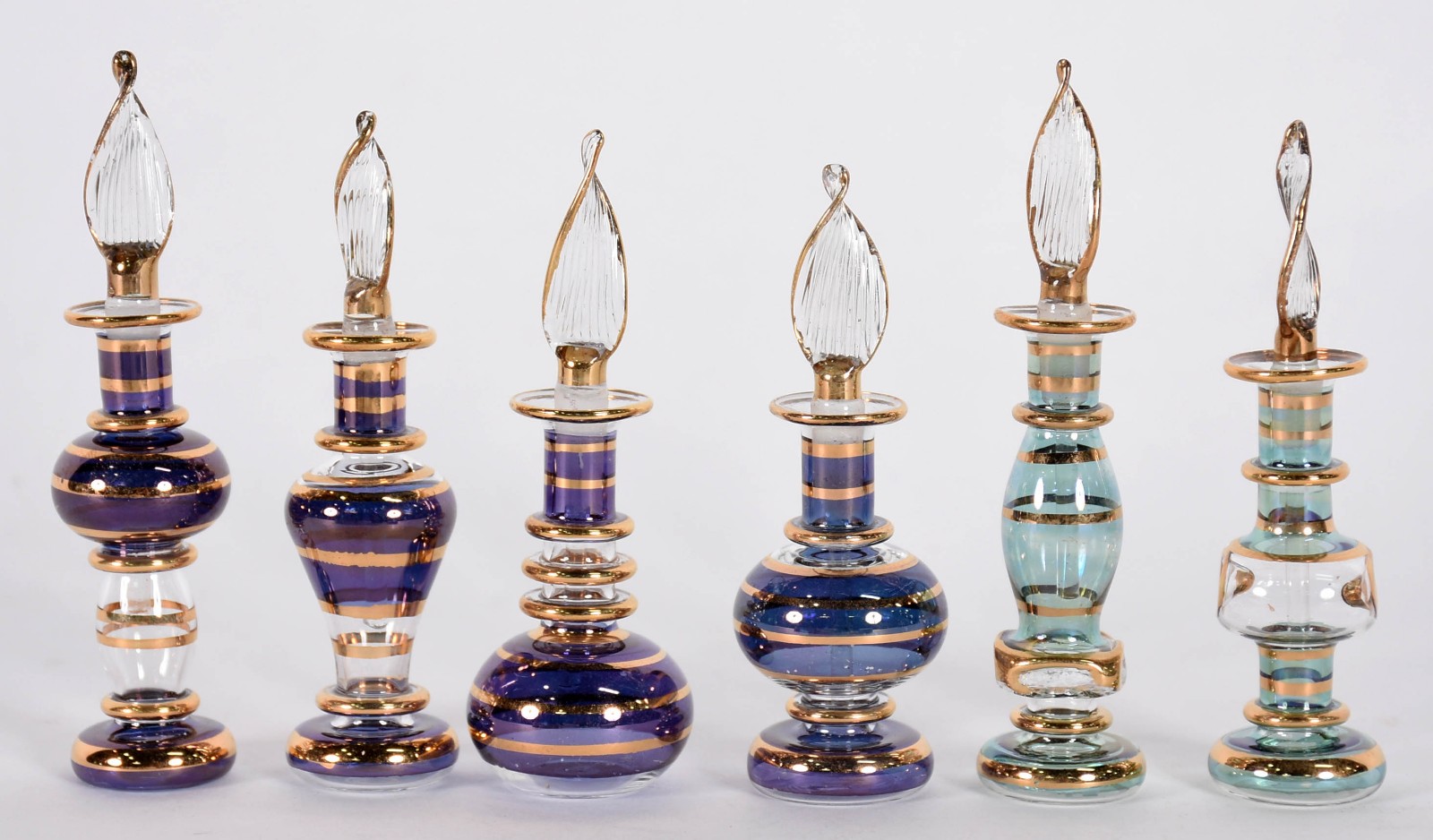 Seis perfumeiros egípcios de coleção. - foto 1 de 2