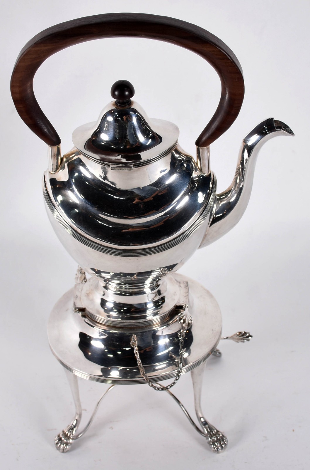 Samovar de metal espessurado a prata. - foto 3 de 3