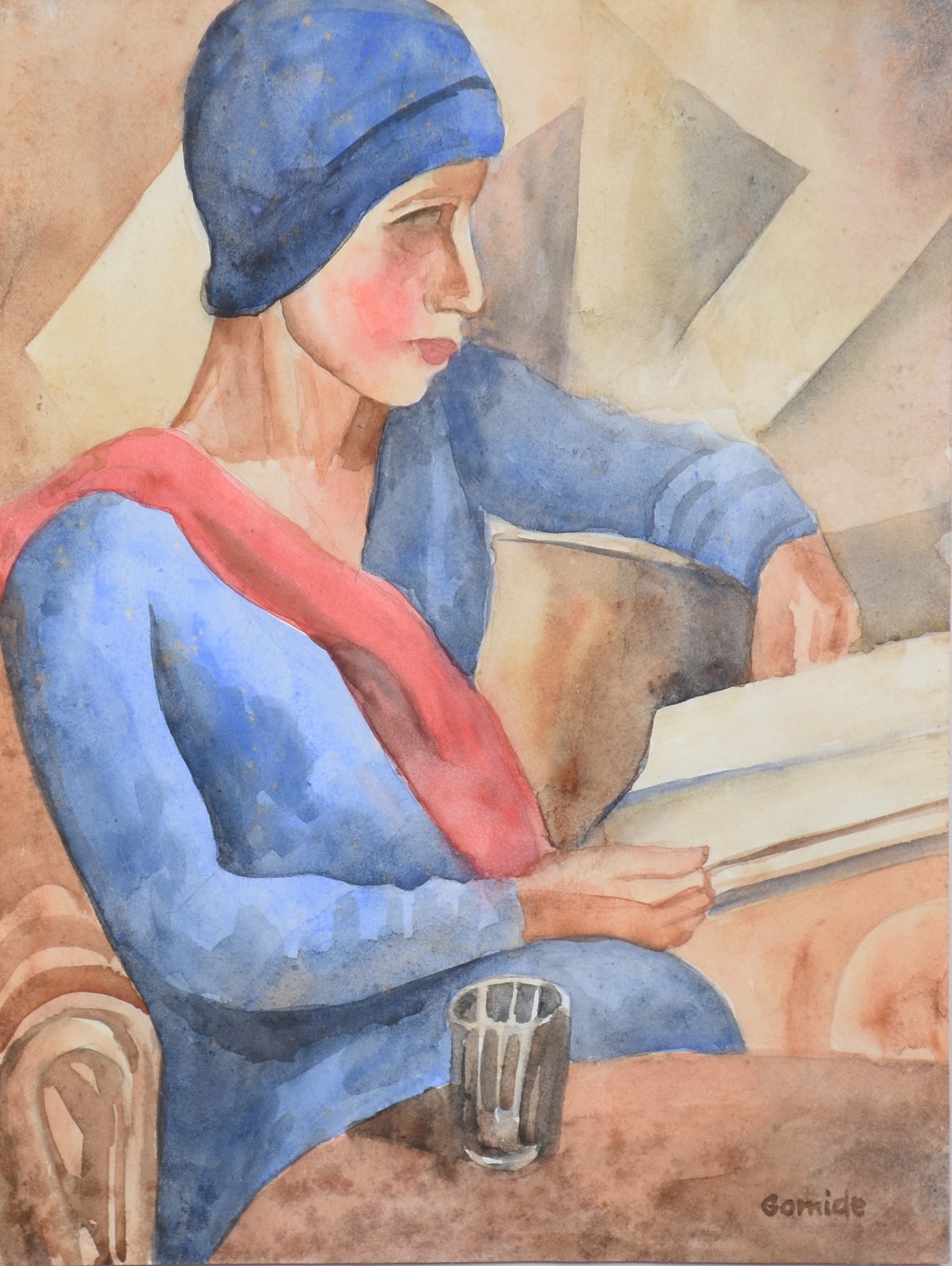 Antonio Gomide (1895-1967), Retrato de Vera Azevedo - foto 1 de 6