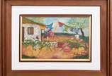 Heitor dos Prazeres (1898-1966), Cena Rural - Datado de 1964, assinado, ose (Acompanha certificado do filho do artista).