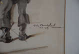 CHAMBELLAND, Carlos (1884/1950) - Cortez - guac... - CHAMBELLAND, Carlos (1884/1950) - Cortez - guache e grafite sobre papel, Rio 1929 - 45 x 31