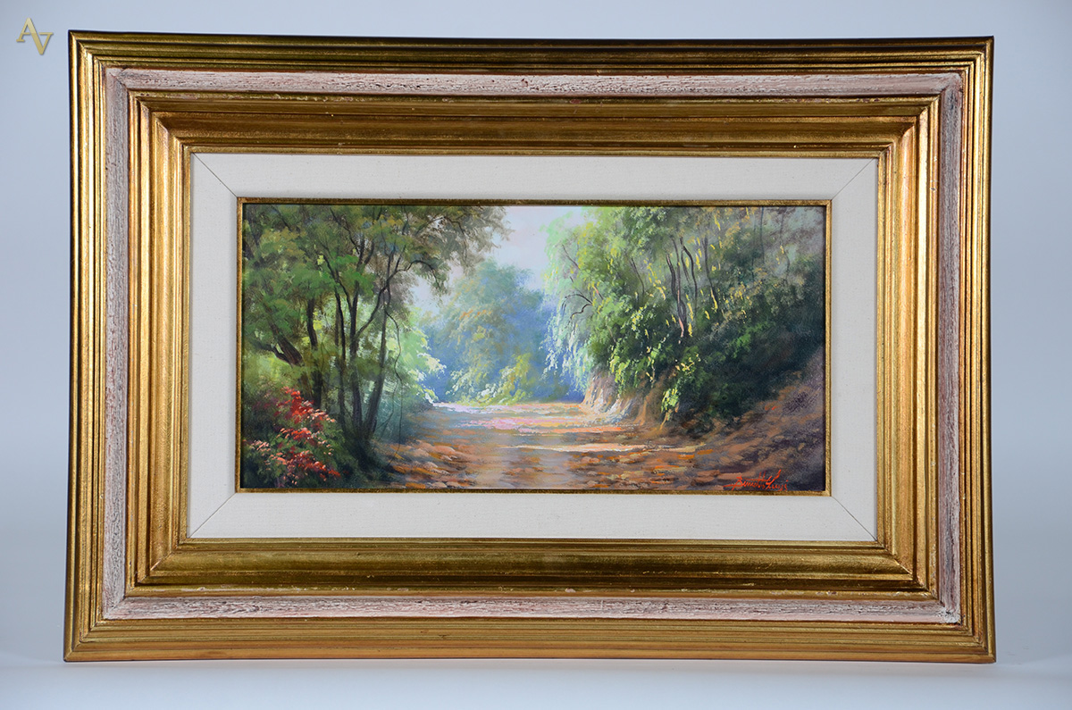 BENEDITO LUIZI (1933) - Paisagem - ose - 30 x 60 - foto 1 de 4