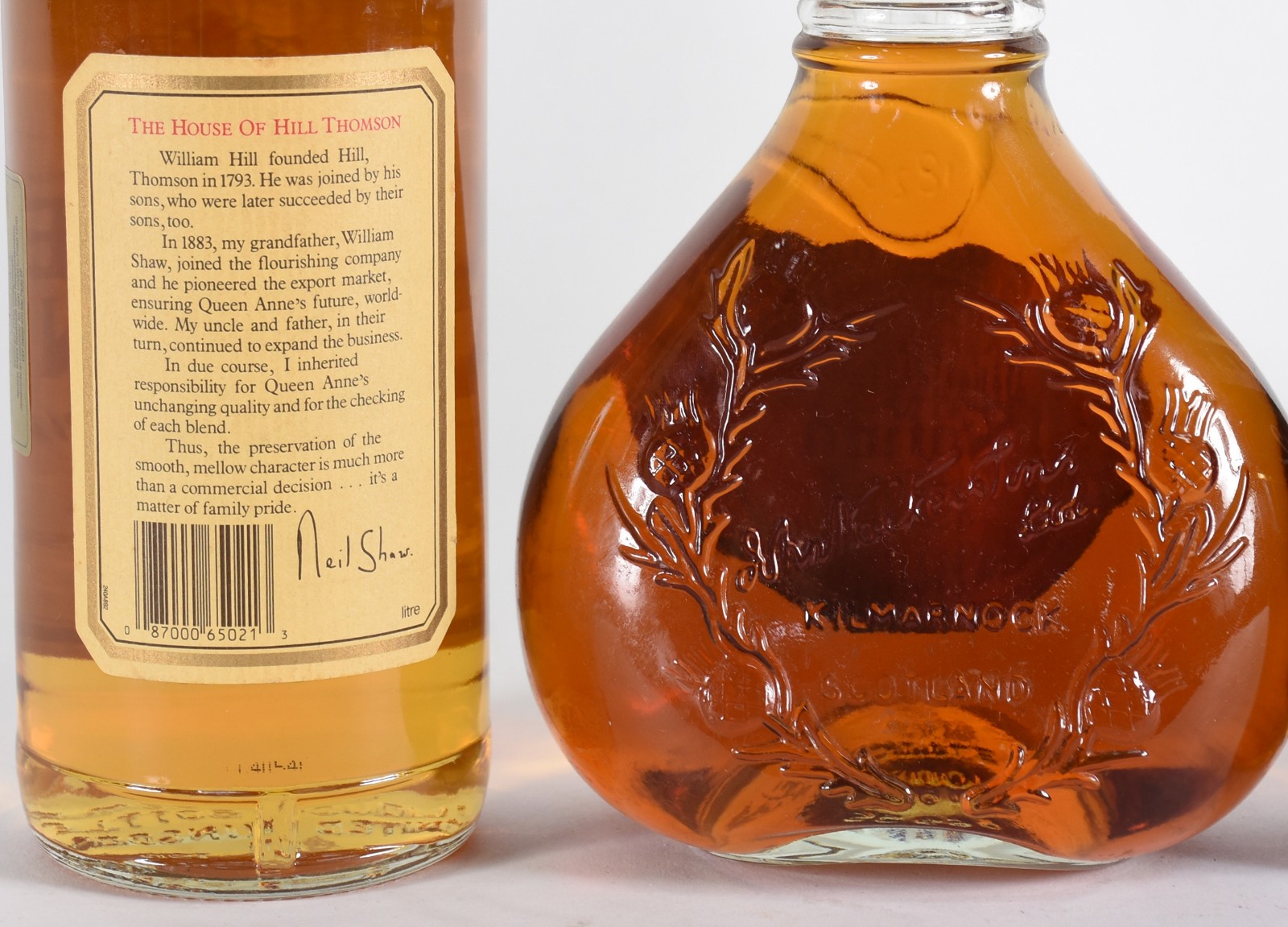 Quatro garrafas de Whisky, sendo: Swing, Ballantines, Glenfiddich e... - foto 3 de 4