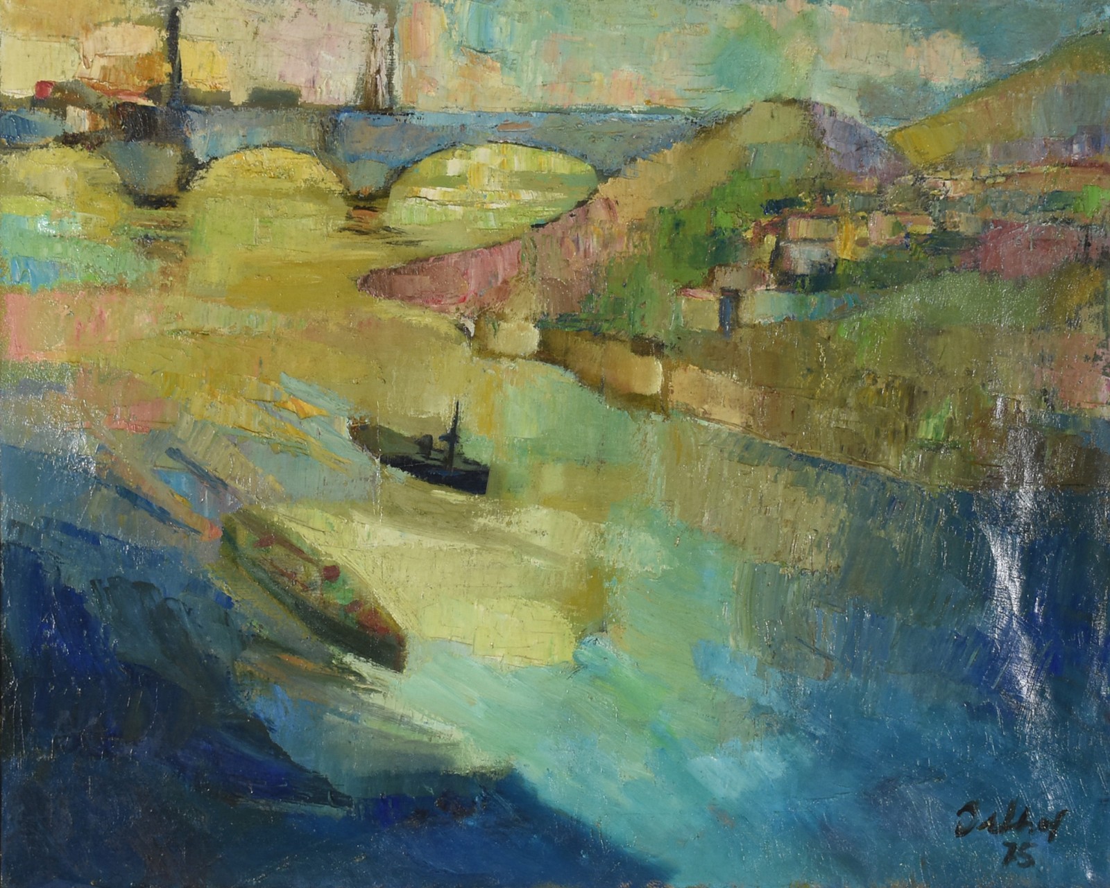 Ponte com barcos - foto 1 de 5