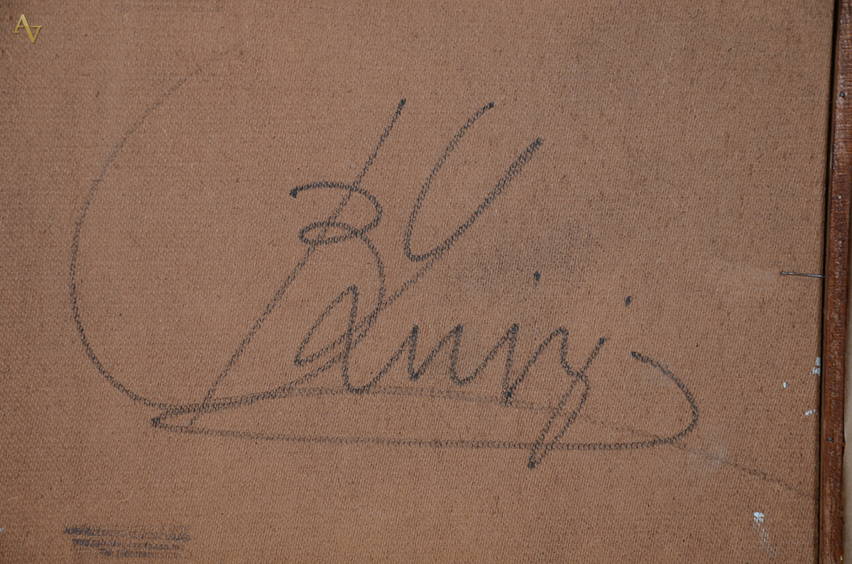BENEDITO LUIZI (1933) - Paisagem - ose - 30 x 60 - foto 4 de 4