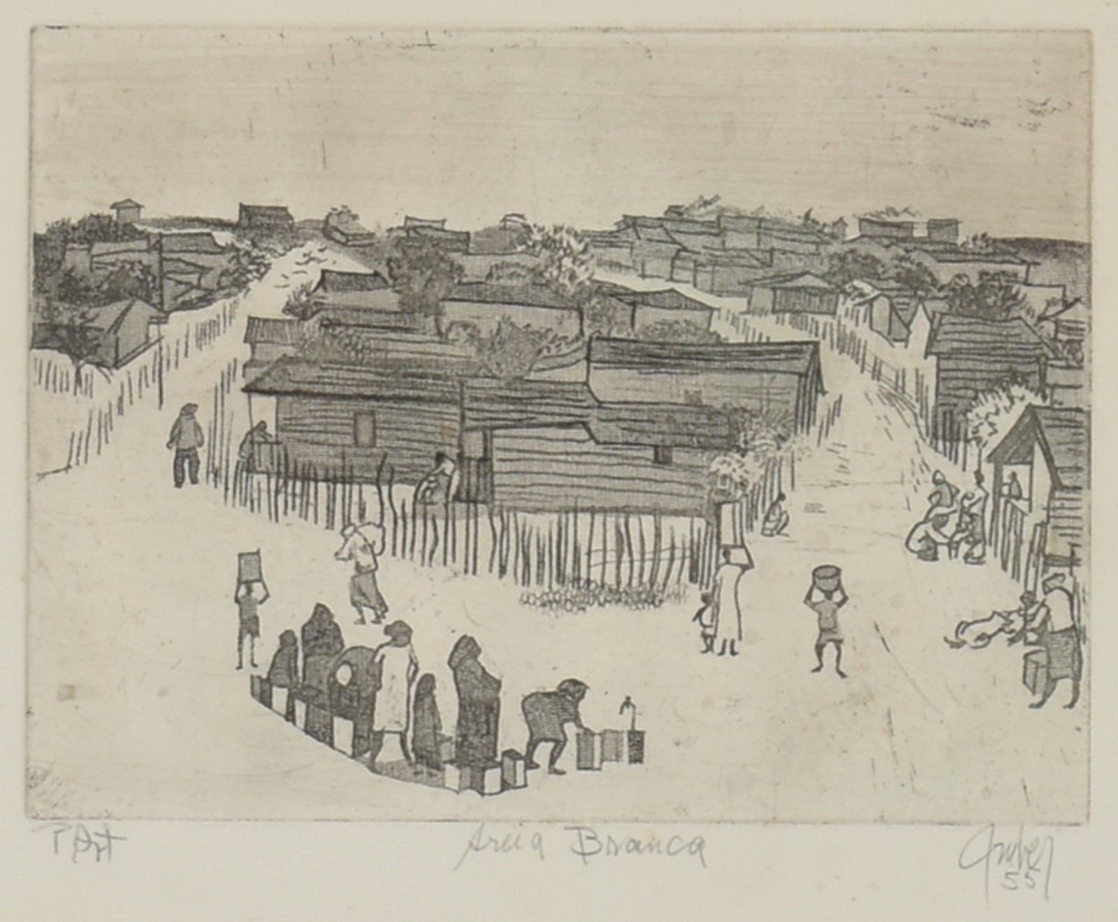 Mário Gruber (1927-2011), Areia branca 1975 - foto 1 de 5