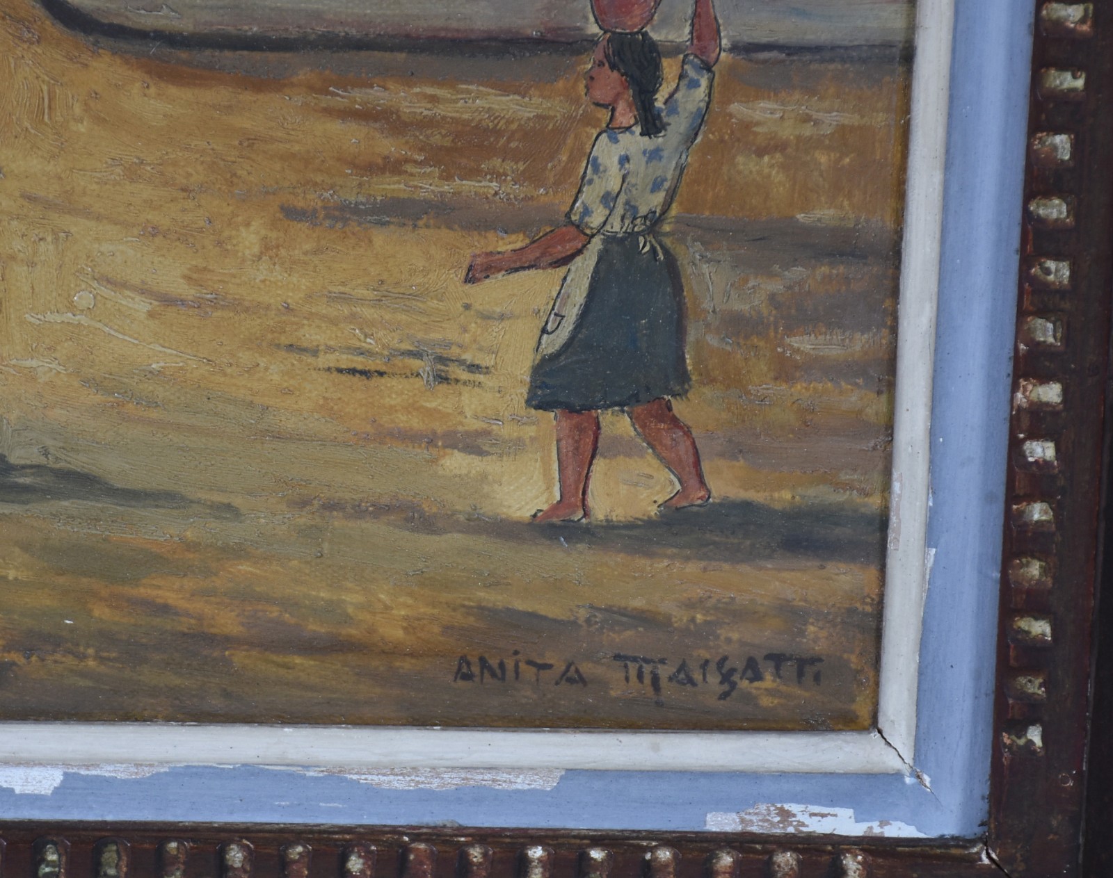 Anita Malfatti (1889-1964), "Cena caipira". - foto 3 de 6